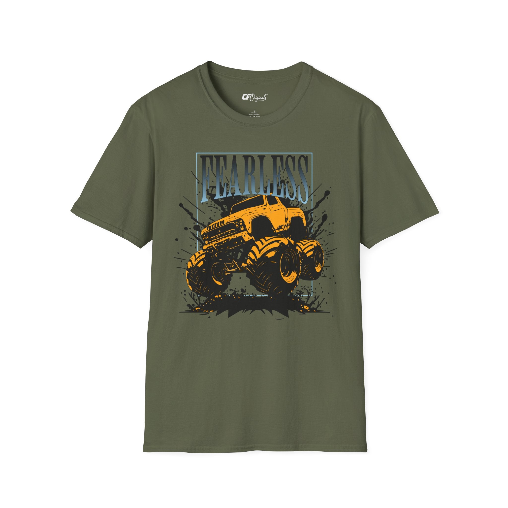 Fearless Monster Truck T‑Shirt