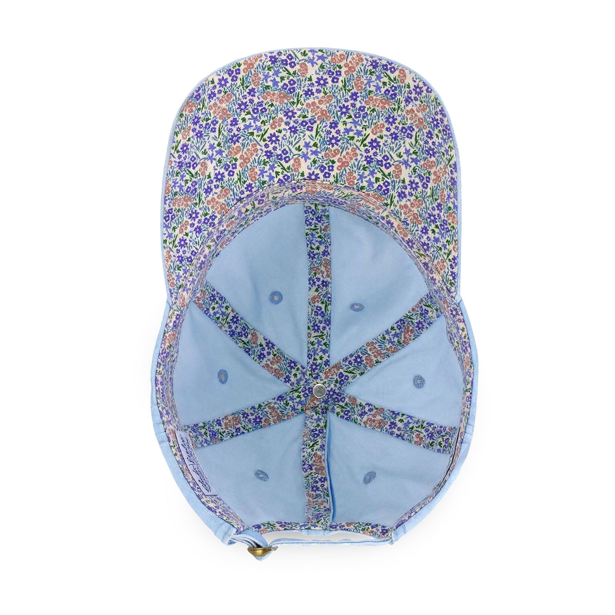 Embroidered Women's Hat with Fashion Undervisor