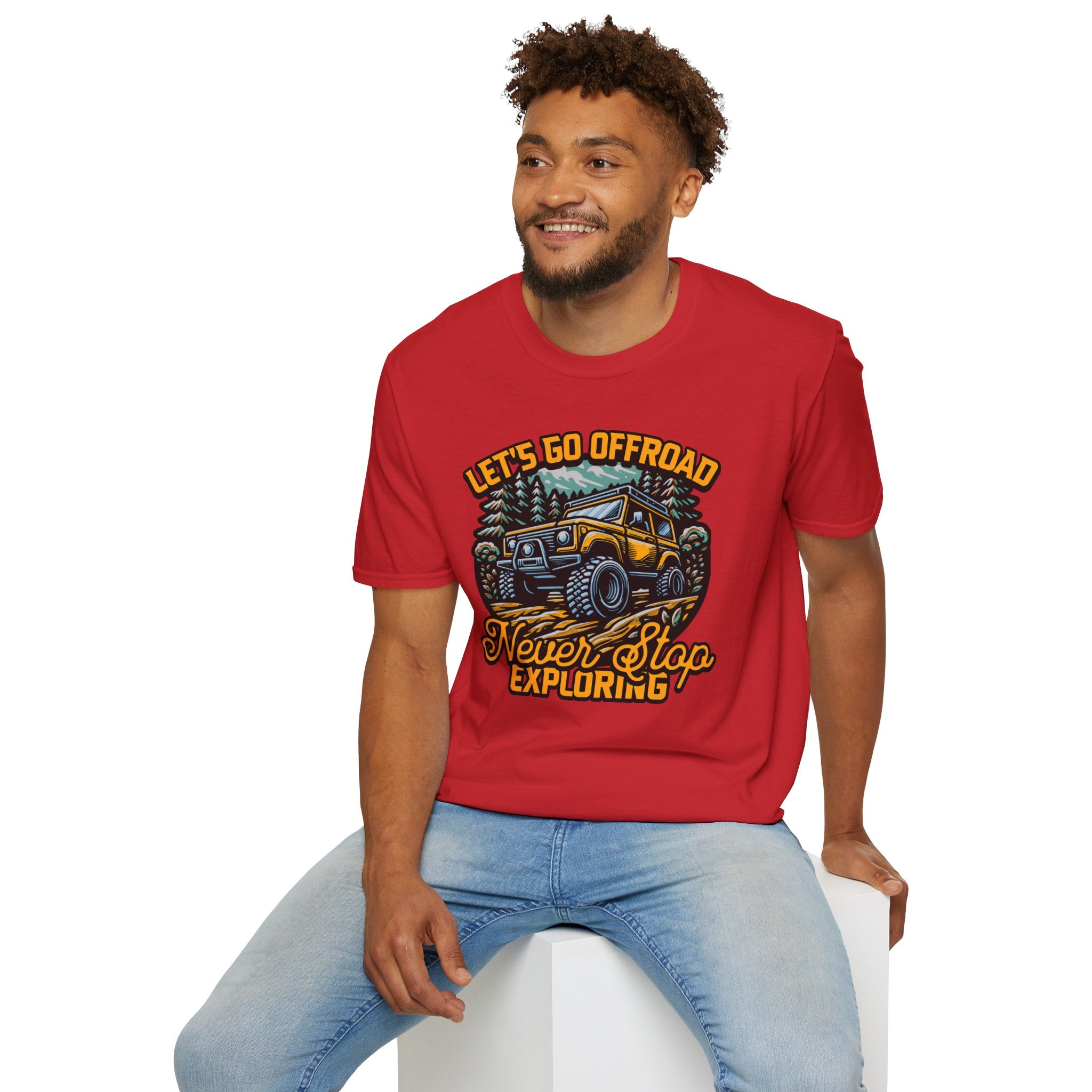 Offroad Adventure T‑Shirt — "Let's Go Offroad" Graphic Tee