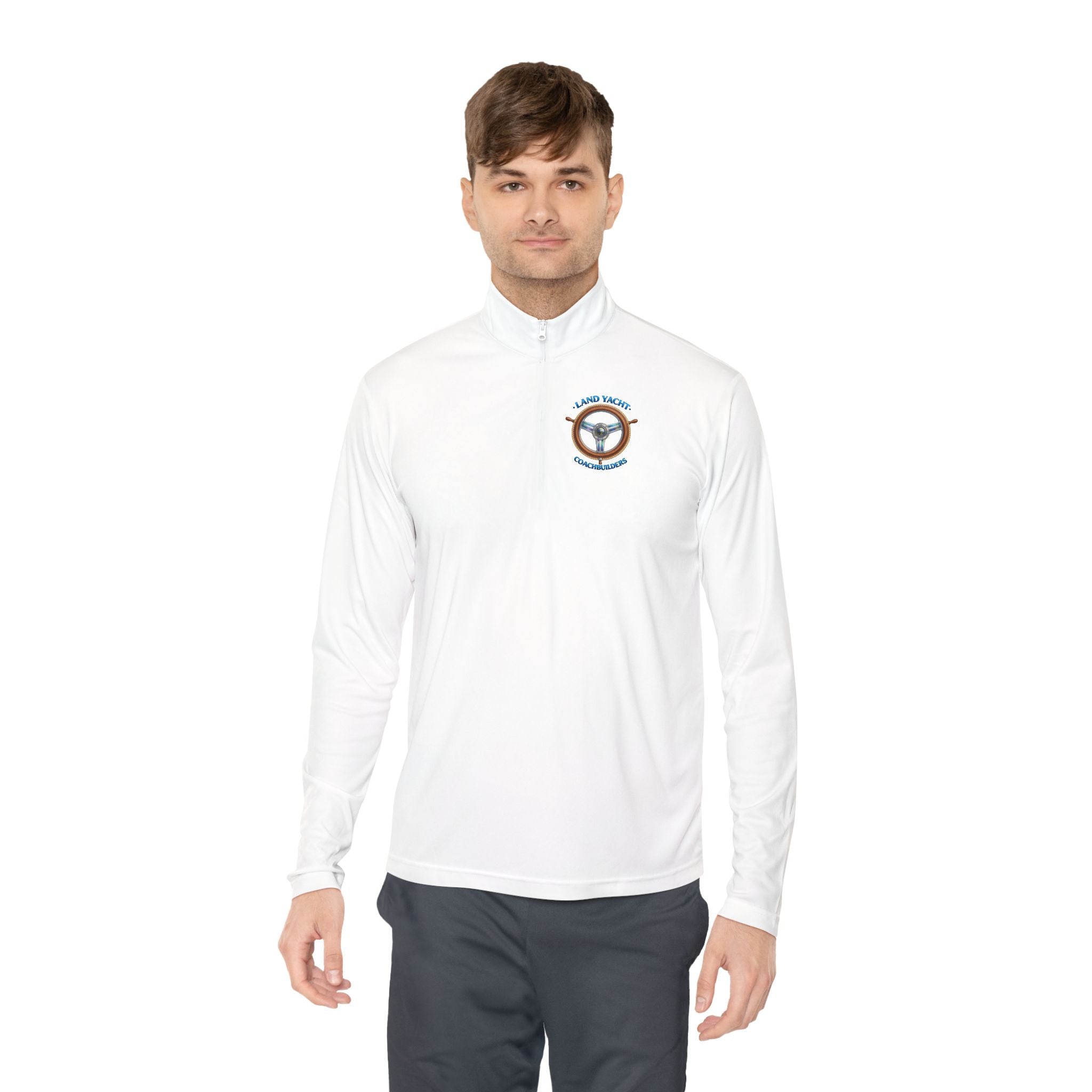 Land Yacht Coachbuilders Quarter-Zip Pullover