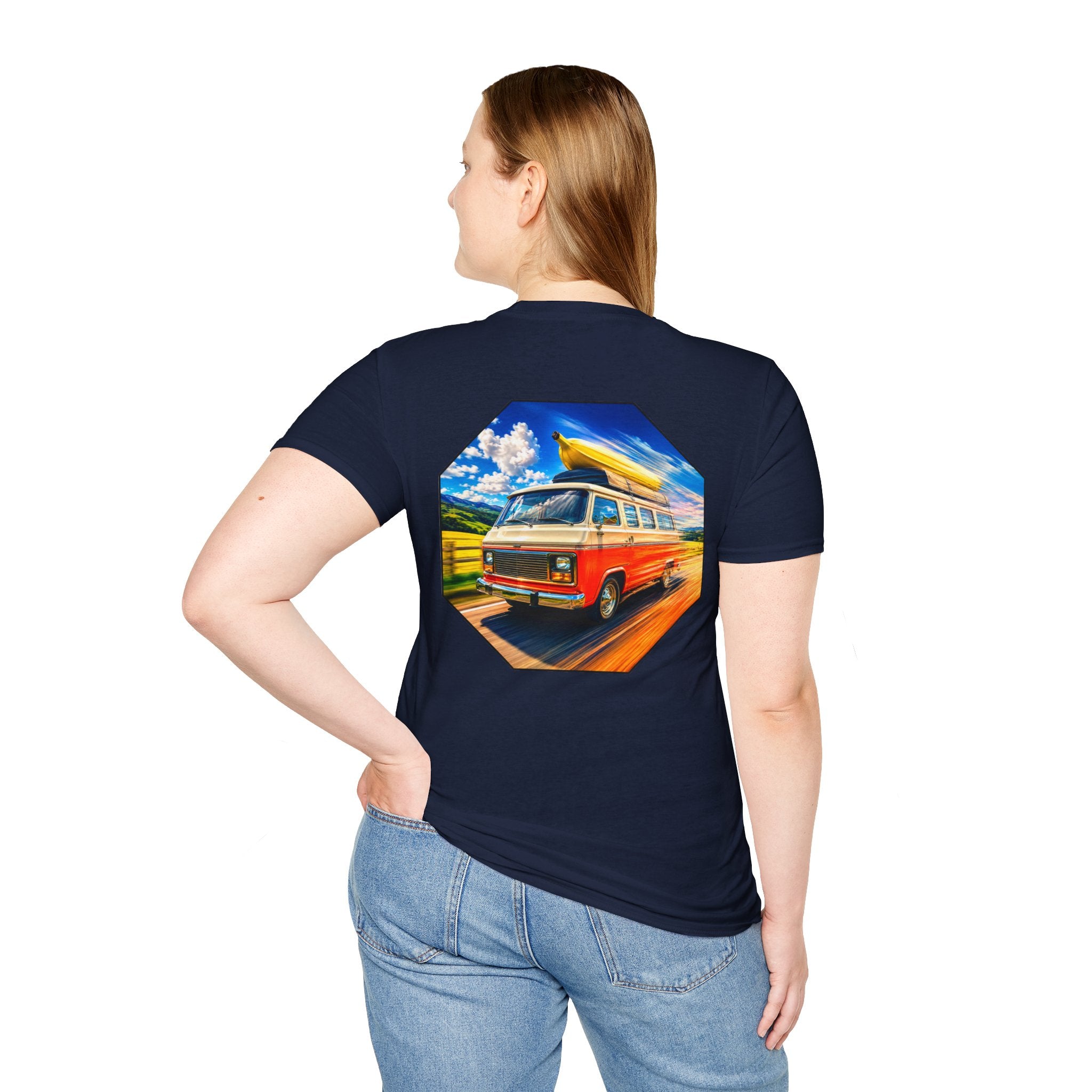 Retro Camper Van T-Shirt — Vintage Travel Tee