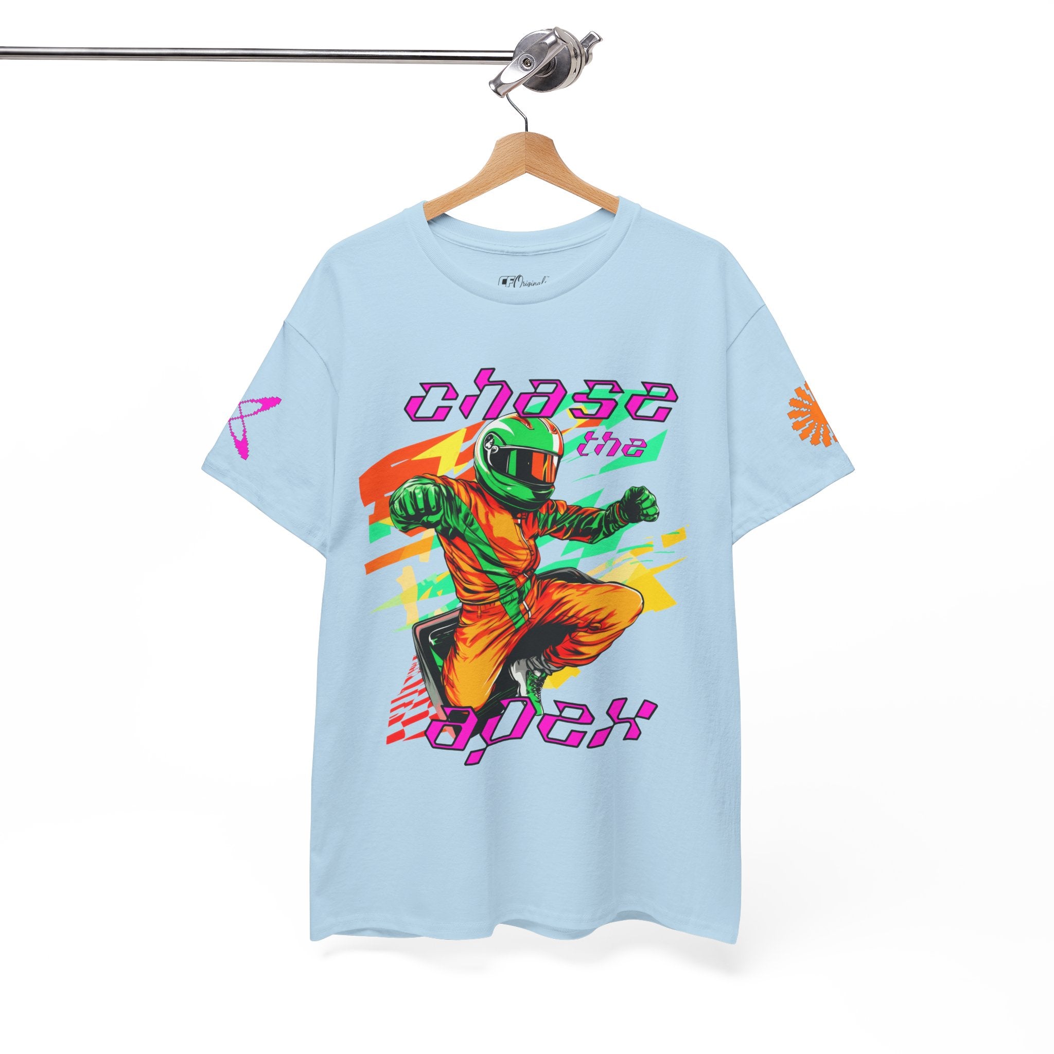 Racing Driver Graphic Tee — "Chase the Apex" Motorsport T‑Shirt