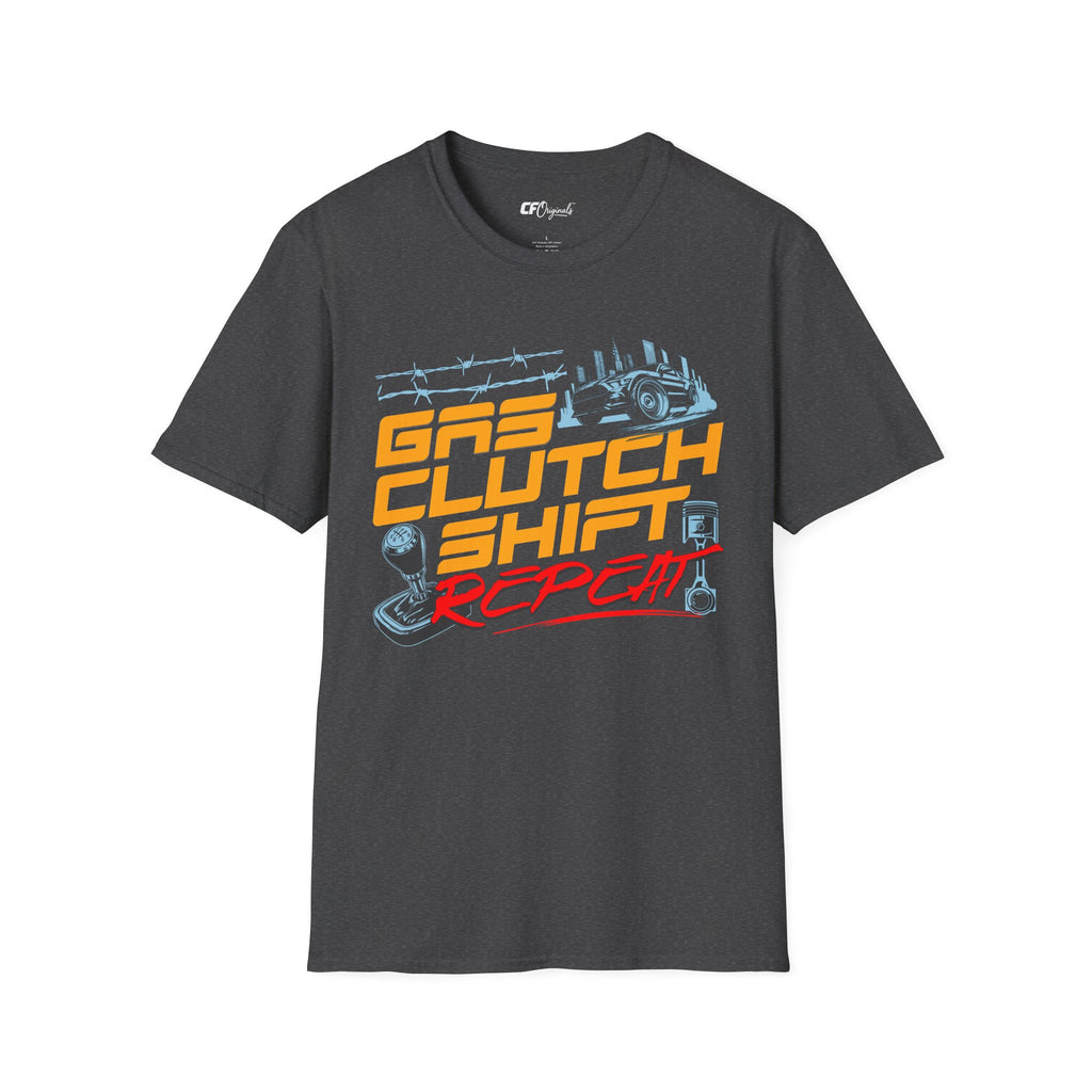 Gas Clutch Shift Tee — Racing Graphic T-Shirt