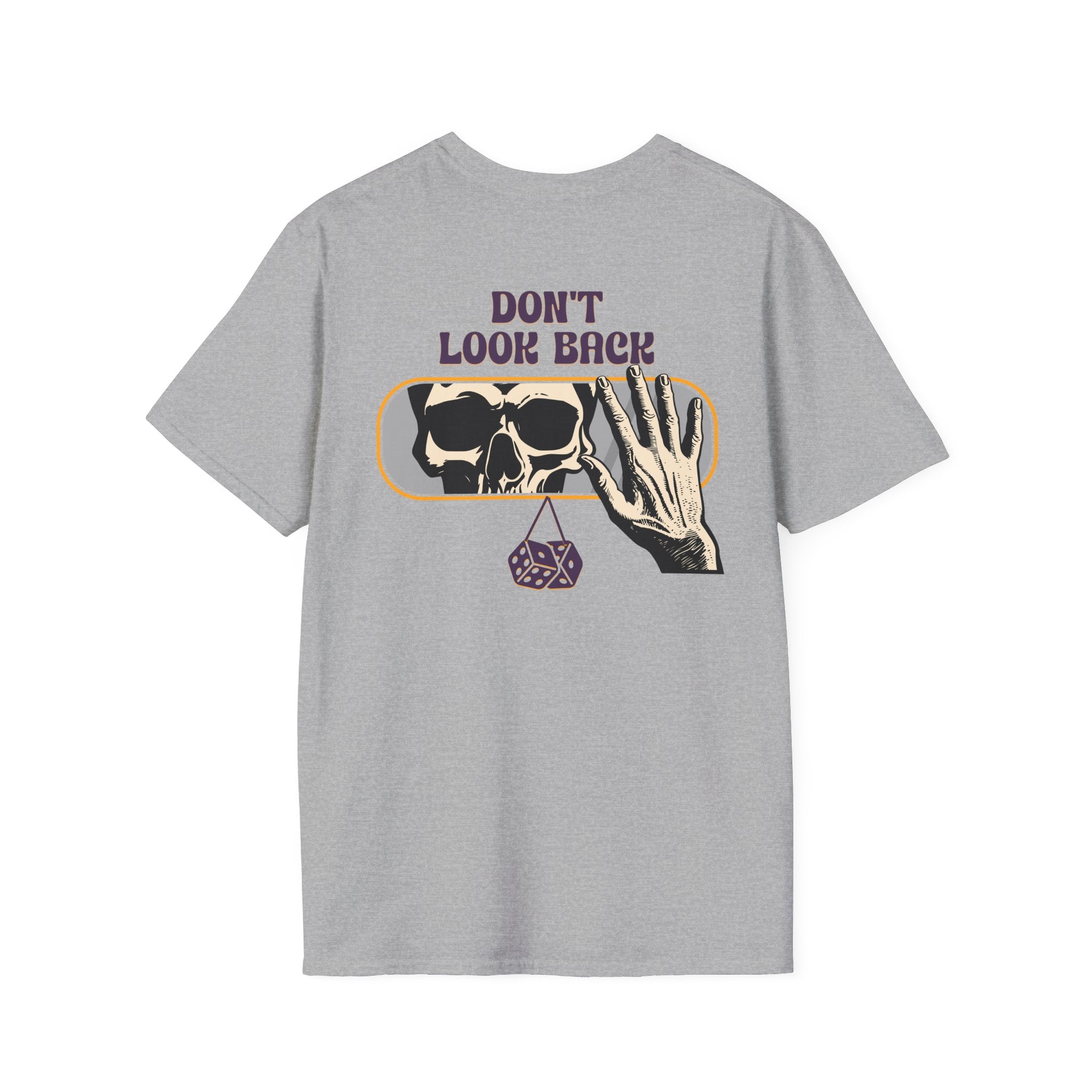 Halloween Horror Back-Print T-Shirt — Minimal Spooky Everyday Tee