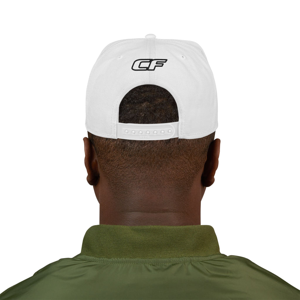 Embroidered 'Shift' Snapback Hat — Motorsport Logos