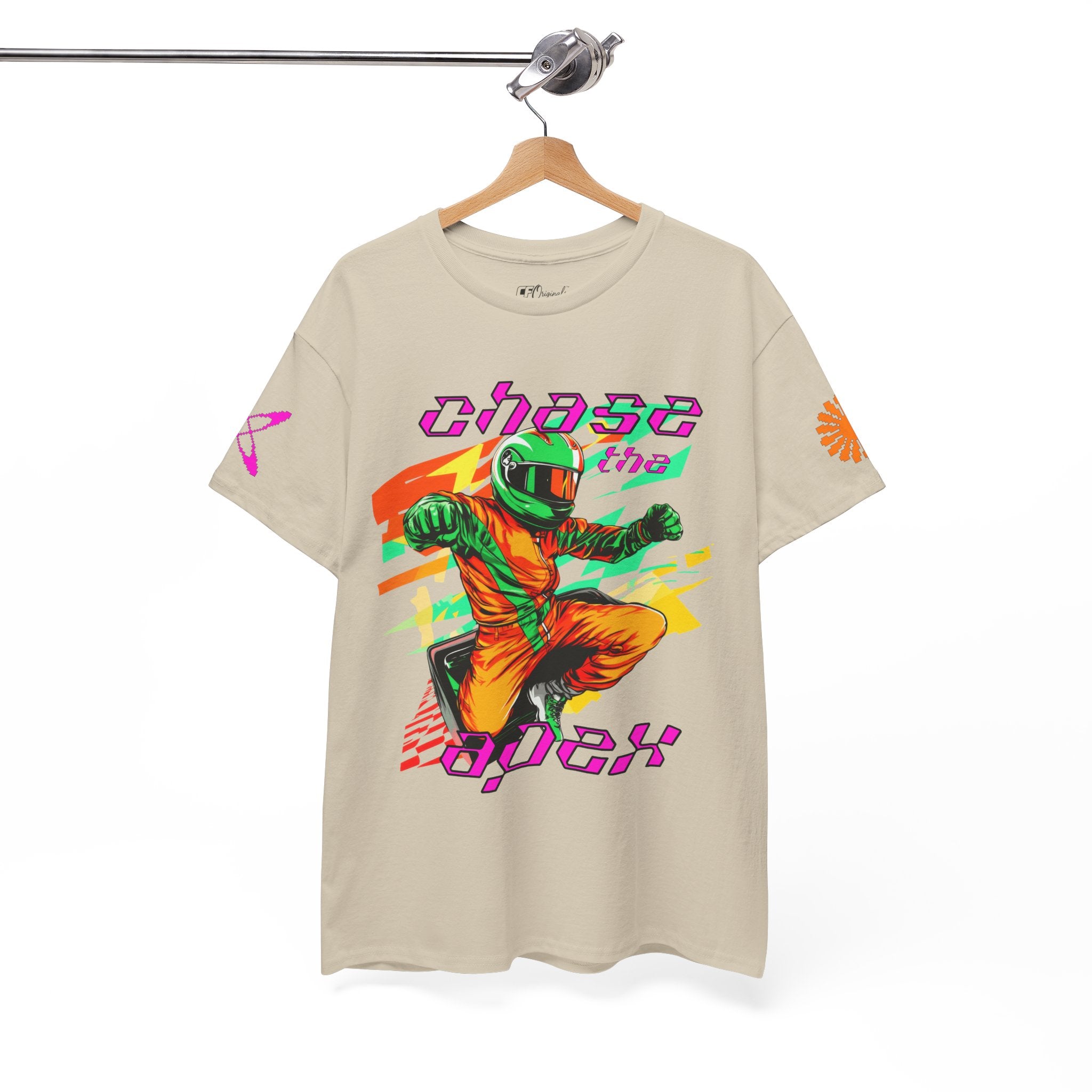 Racing Driver Graphic Tee — "Chase the Apex" Motorsport T‑Shirt