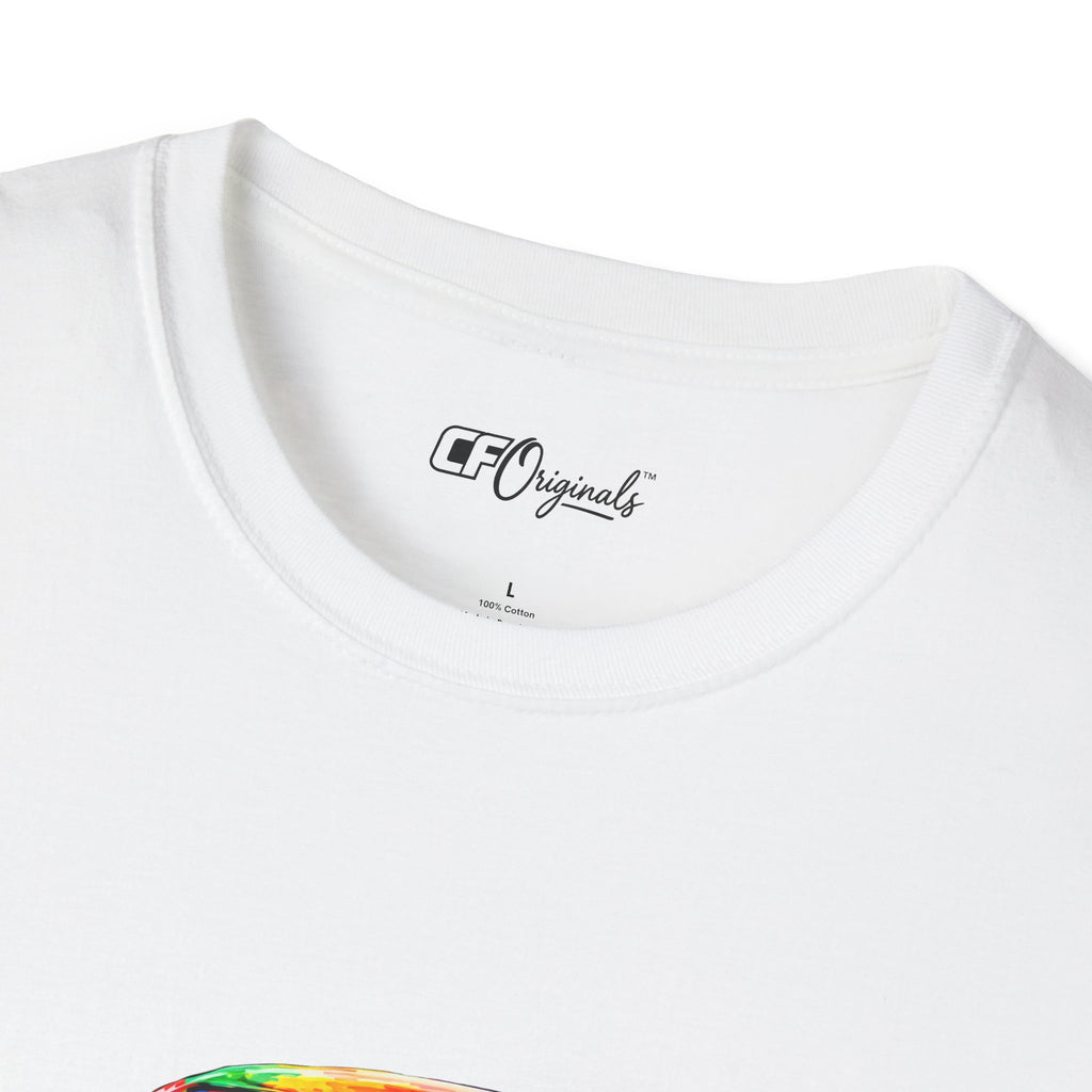 Colorful Hatchback Art Car T-Shirt