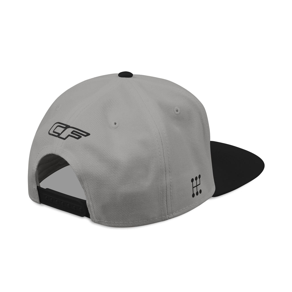 Embroidered 'Shift' Snapback Hat — Motorsport Logos