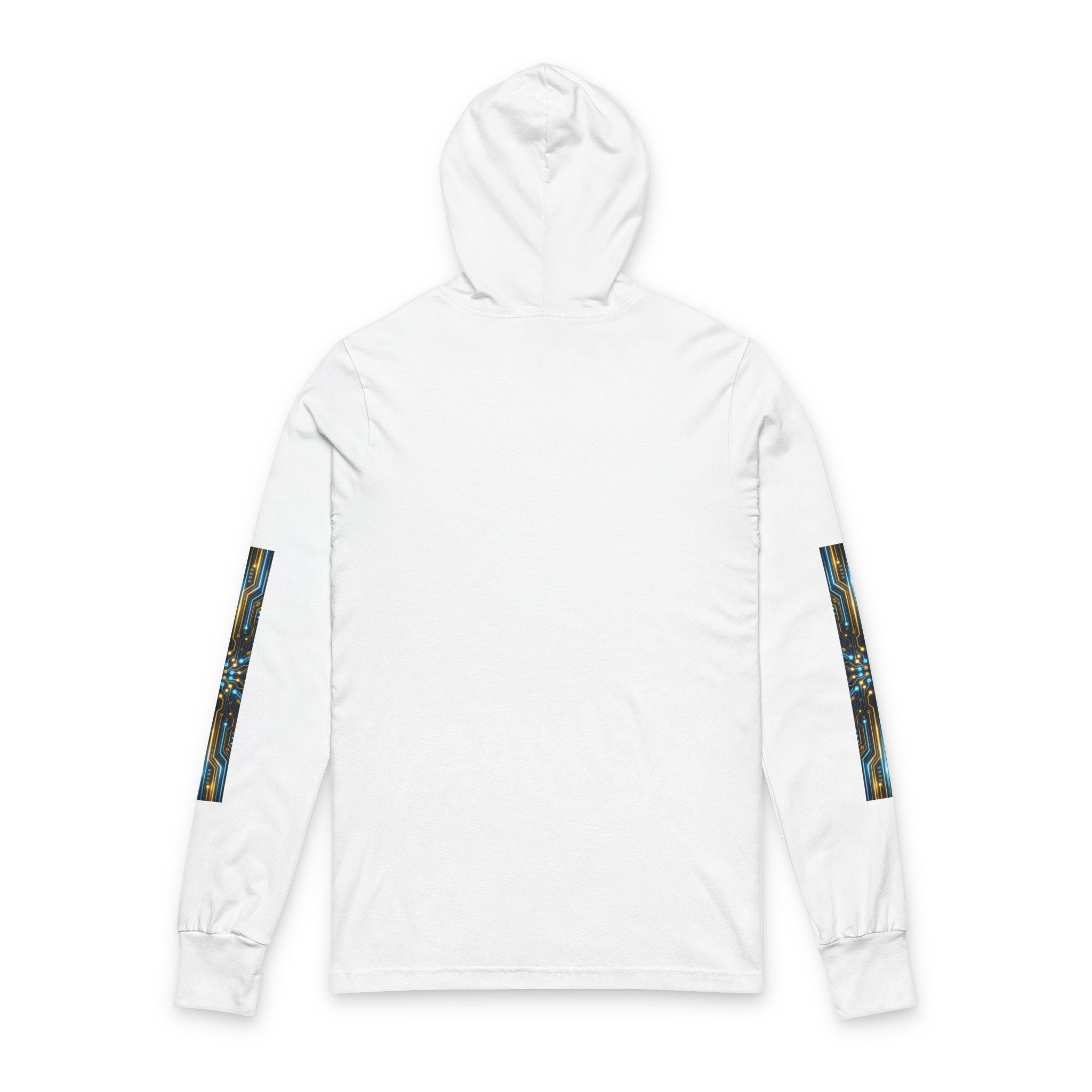 Night Drive Hooded Long Sleeve Tee