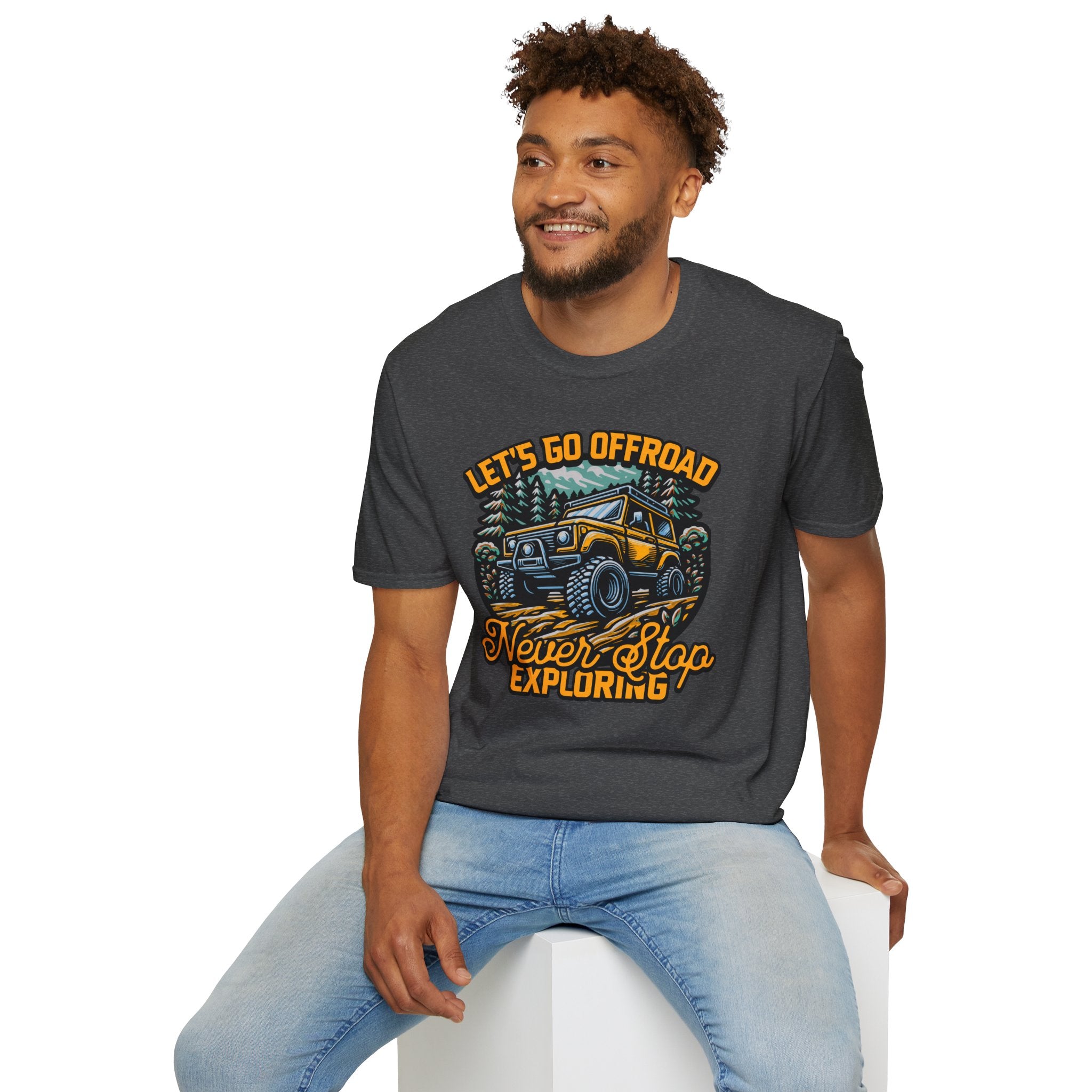 Offroad Adventure T‑Shirt — "Let's Go Offroad" Graphic Tee