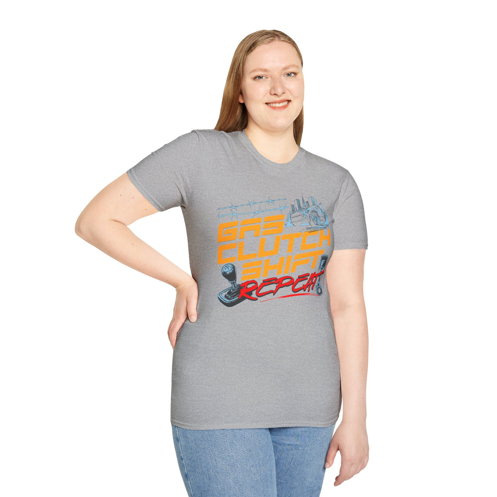 Gas Clutch Shift Tee — Racing Graphic T-Shirt