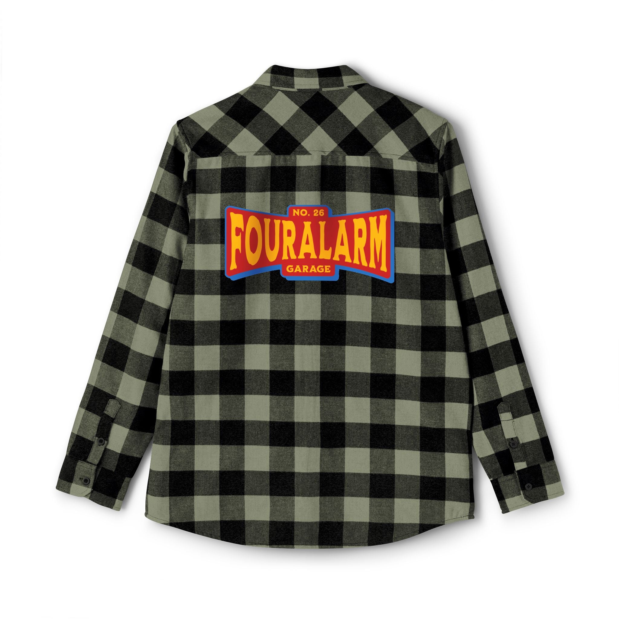 FourAlarm Garage Plaid Flannel Shirt