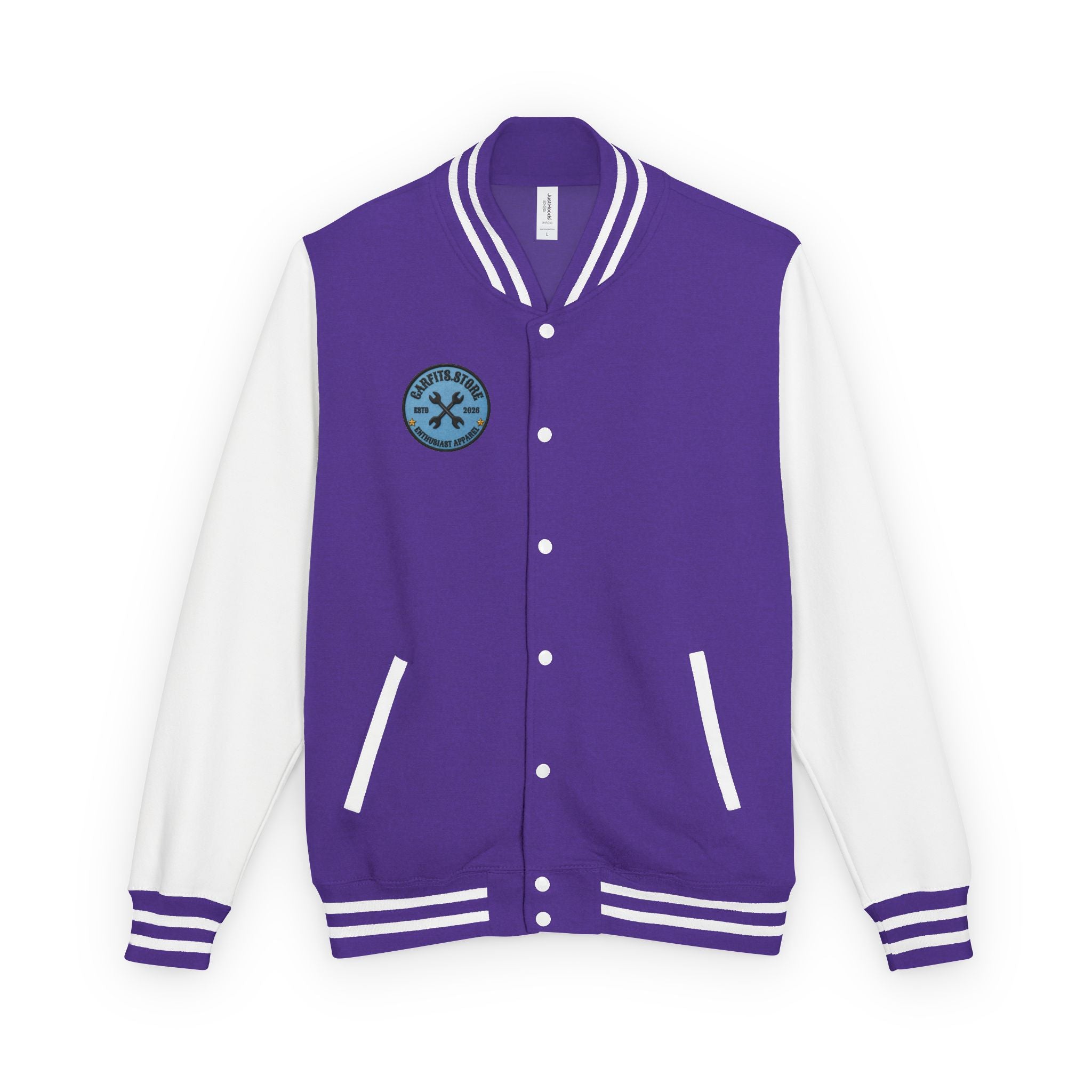 Mane Line Auto Lion Crest Letterman Jacket