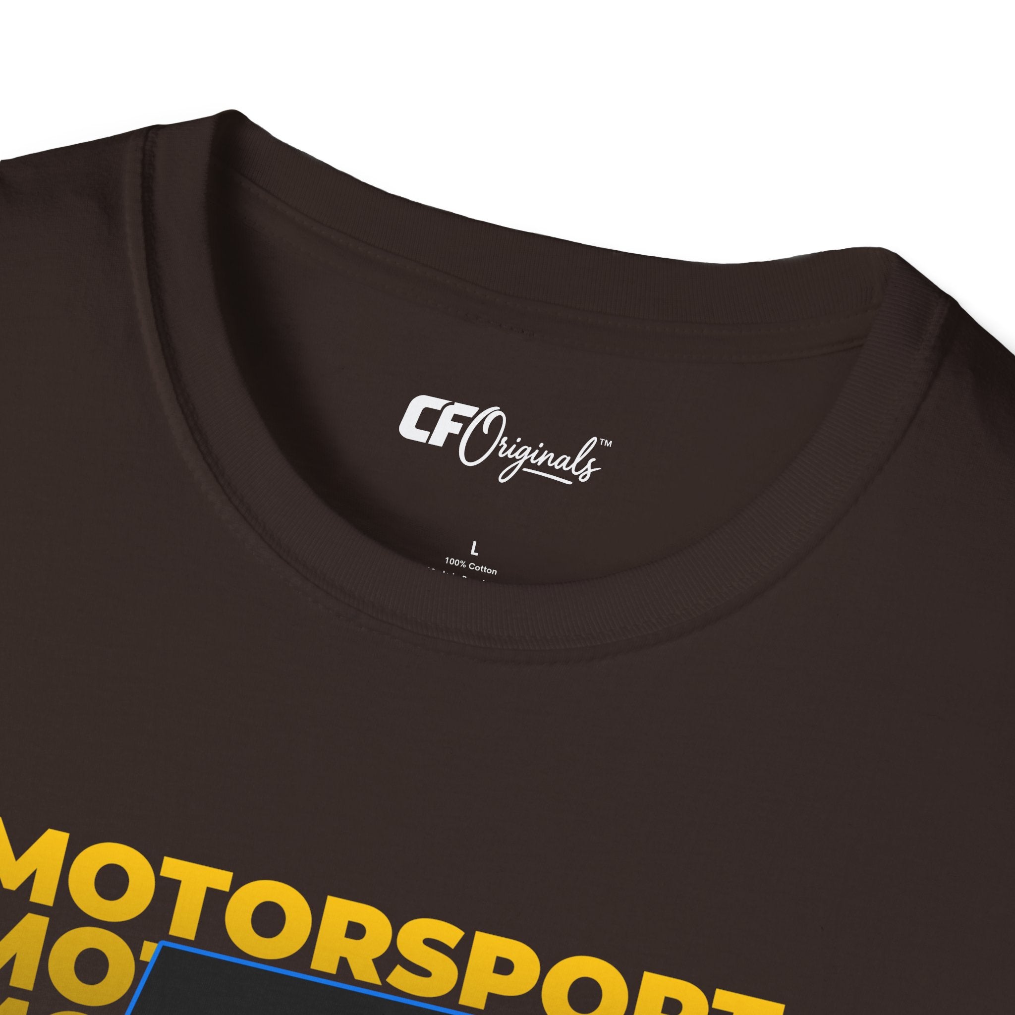 Motorsport No.3 Racing T‑Shirt — Blue Supercar Graphic Tee