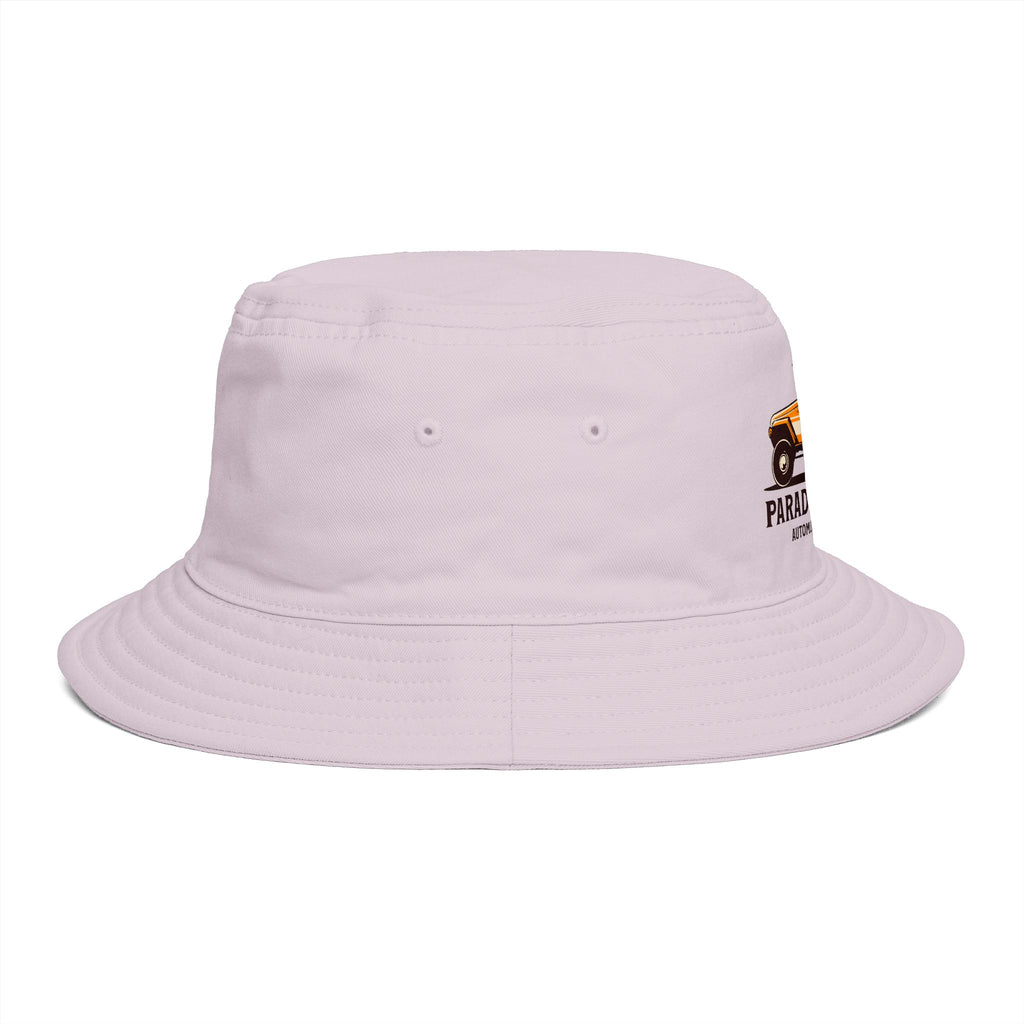 Paradise Beach Surf Buggy Bucket Hat — Vintage Beach Vacation Sun Hat