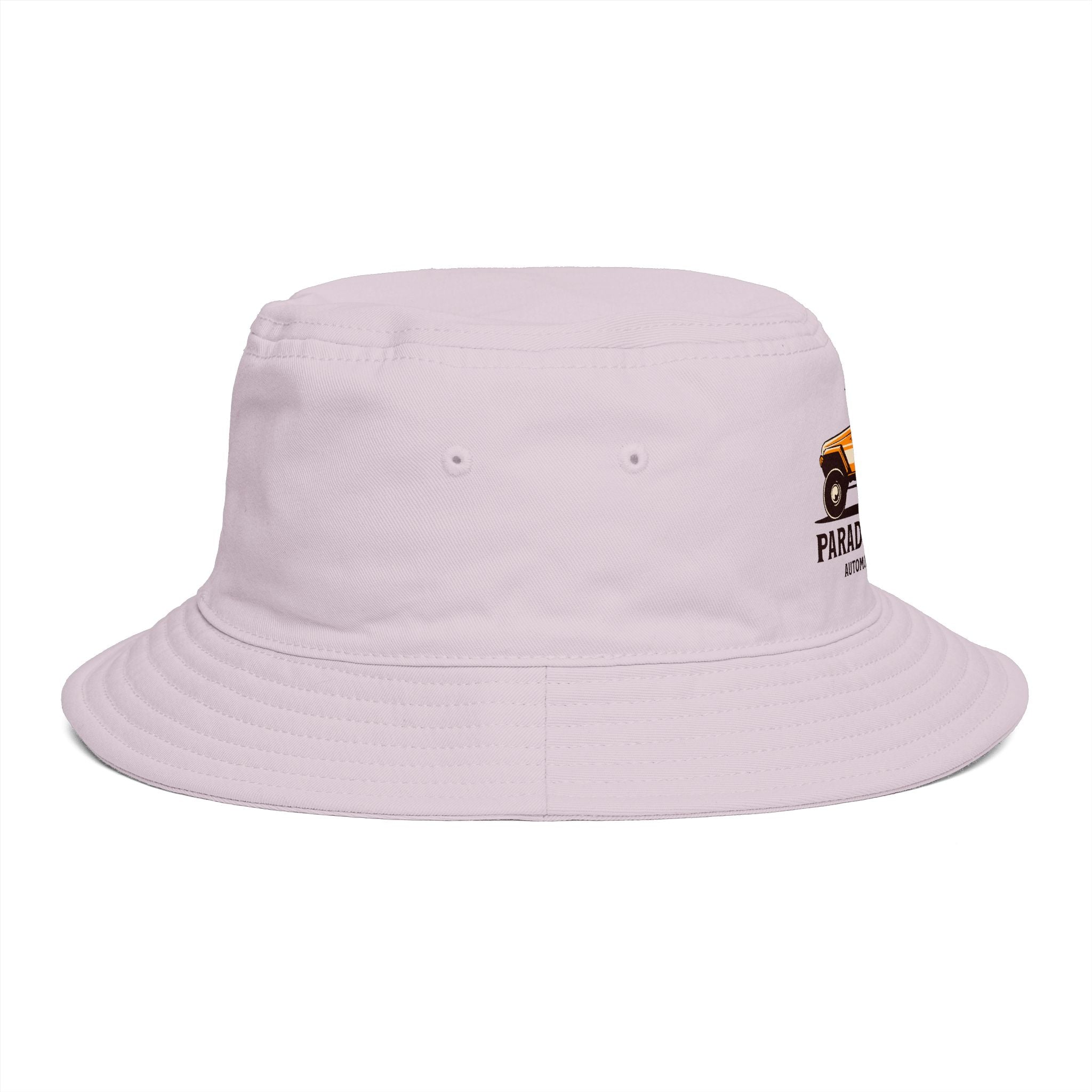 Paradise Beach Surf Buggy Bucket Hat — Vintage Beach Vacation Sun Hat