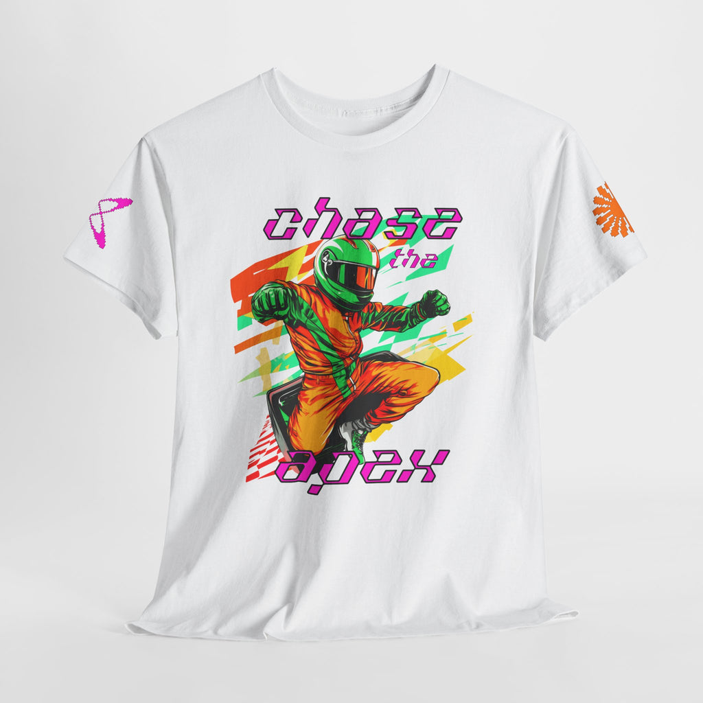 Racing Driver Graphic Tee — "Chase the Apex" Motorsport T‑Shirt
