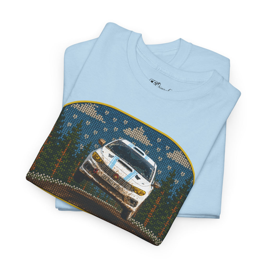 Forest Rally T‑Shirt – 'The Forest Is a Place of Magic' Cross-stitched Style Graphic