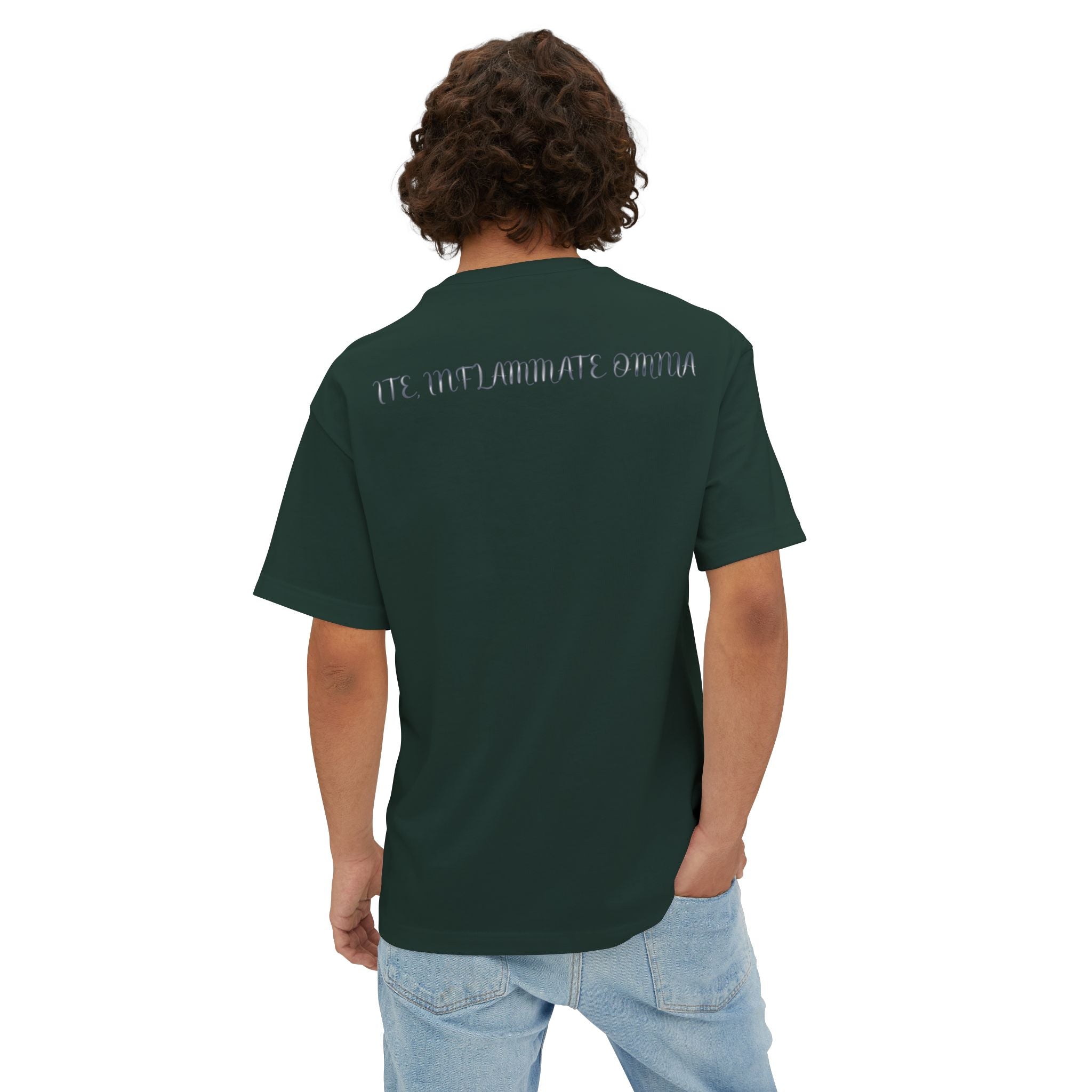 Neon Eye Boxy Tee — Retro Roadside Art Graphic Tee