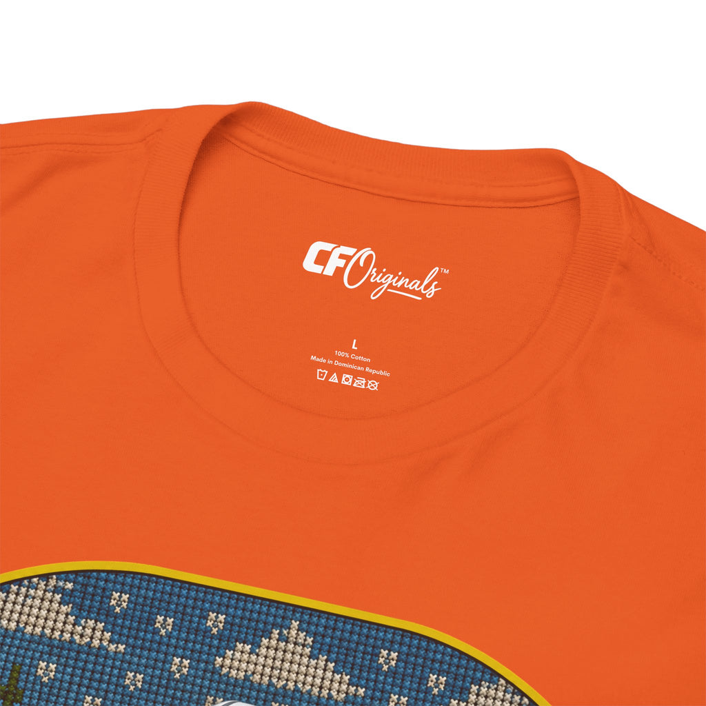 Forest Rally T‑Shirt – 'The Forest Is a Place of Magic' Cross-stitched Style Graphic