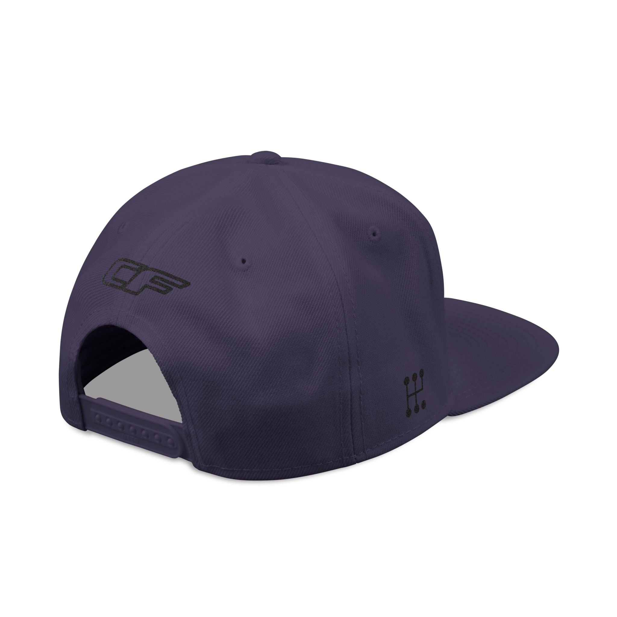 Embroidered 'Shift' Snapback Hat — Motorsport Logos