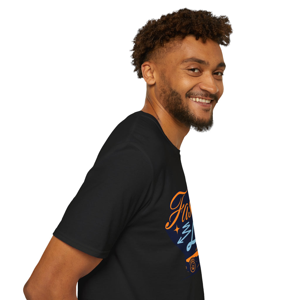 Fast Lane T-Shirt — Retro Racing Car Graphic Tee