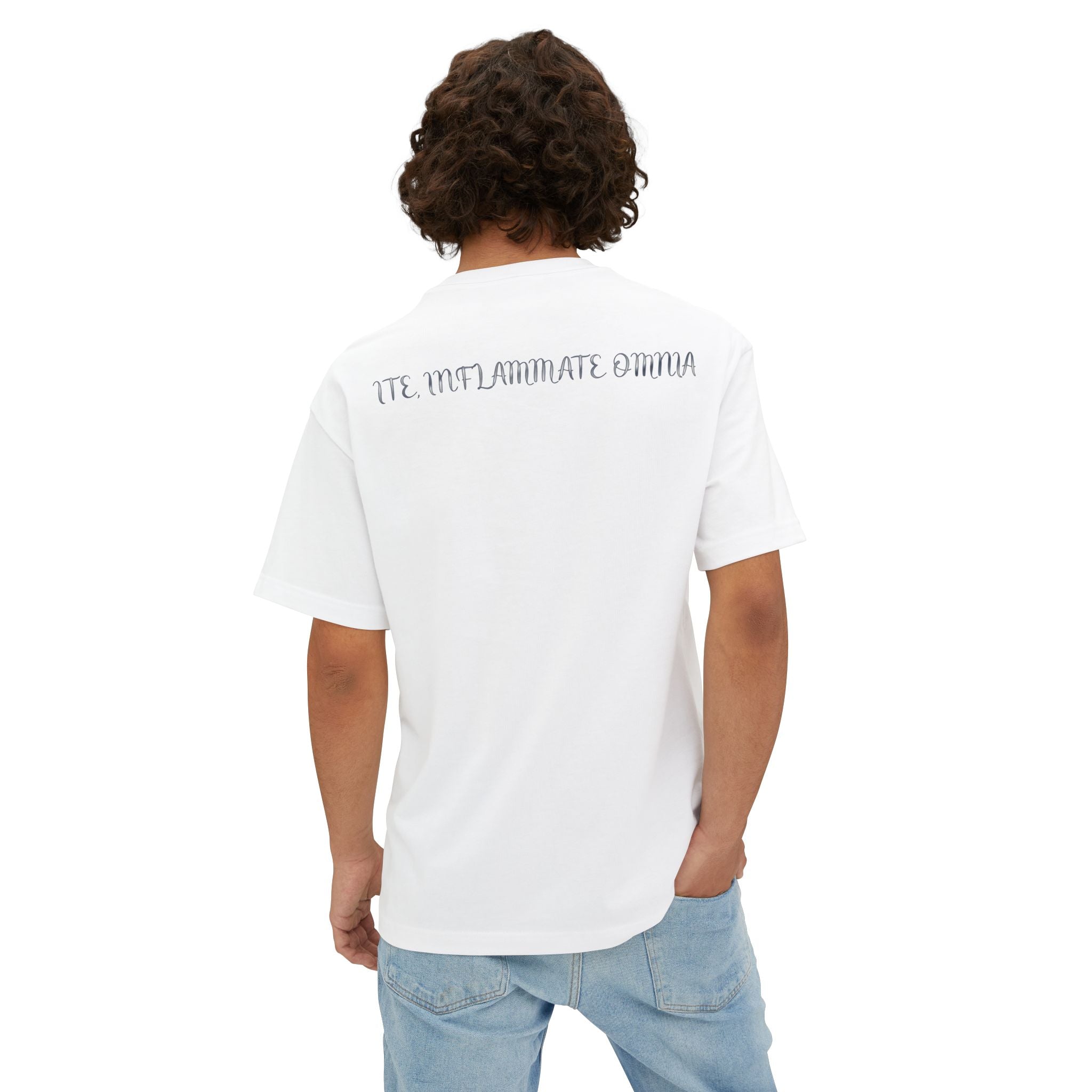 Neon Eye Boxy Tee — Retro Roadside Art Graphic Tee