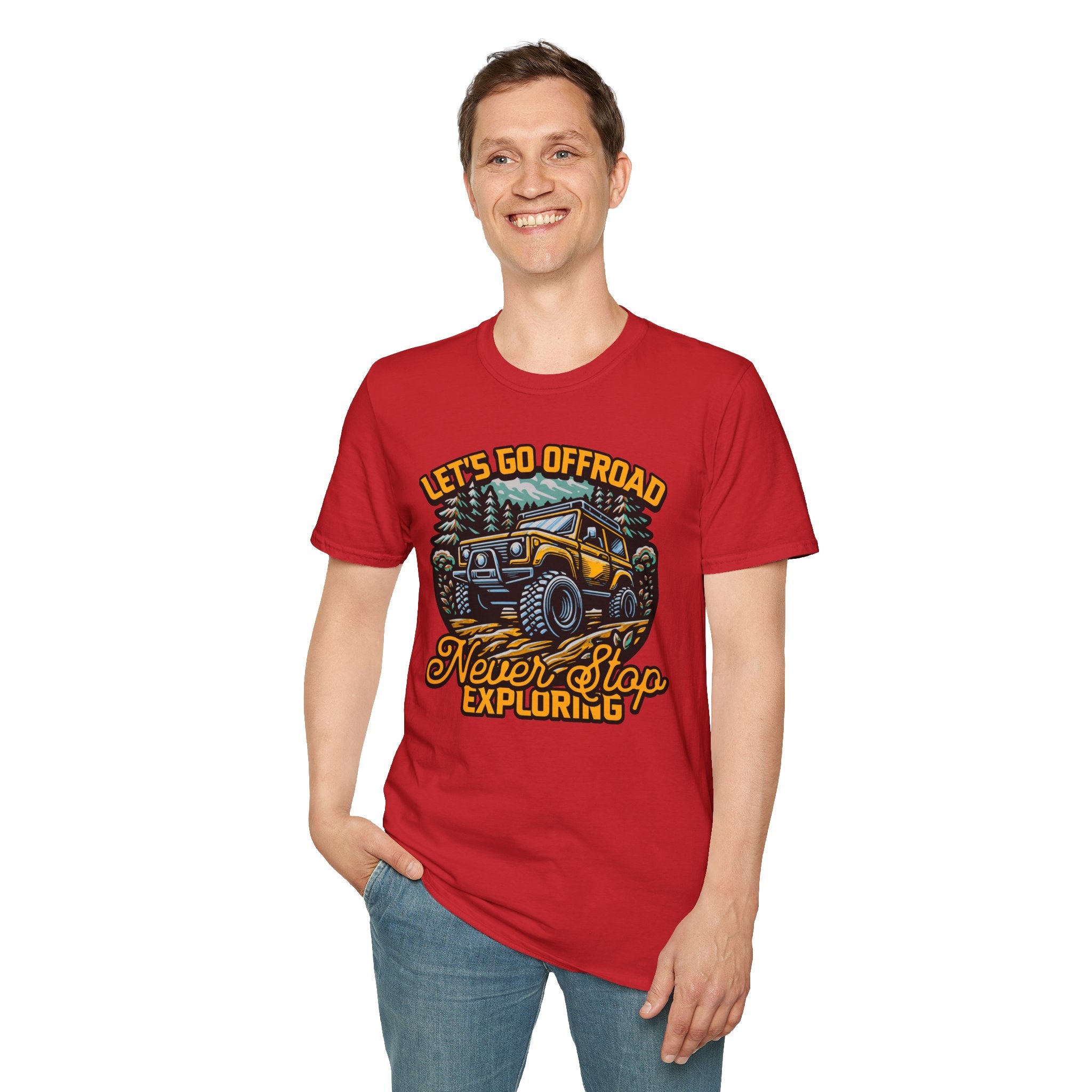 Offroad Adventure T‑Shirt — "Let's Go Offroad" Graphic Tee