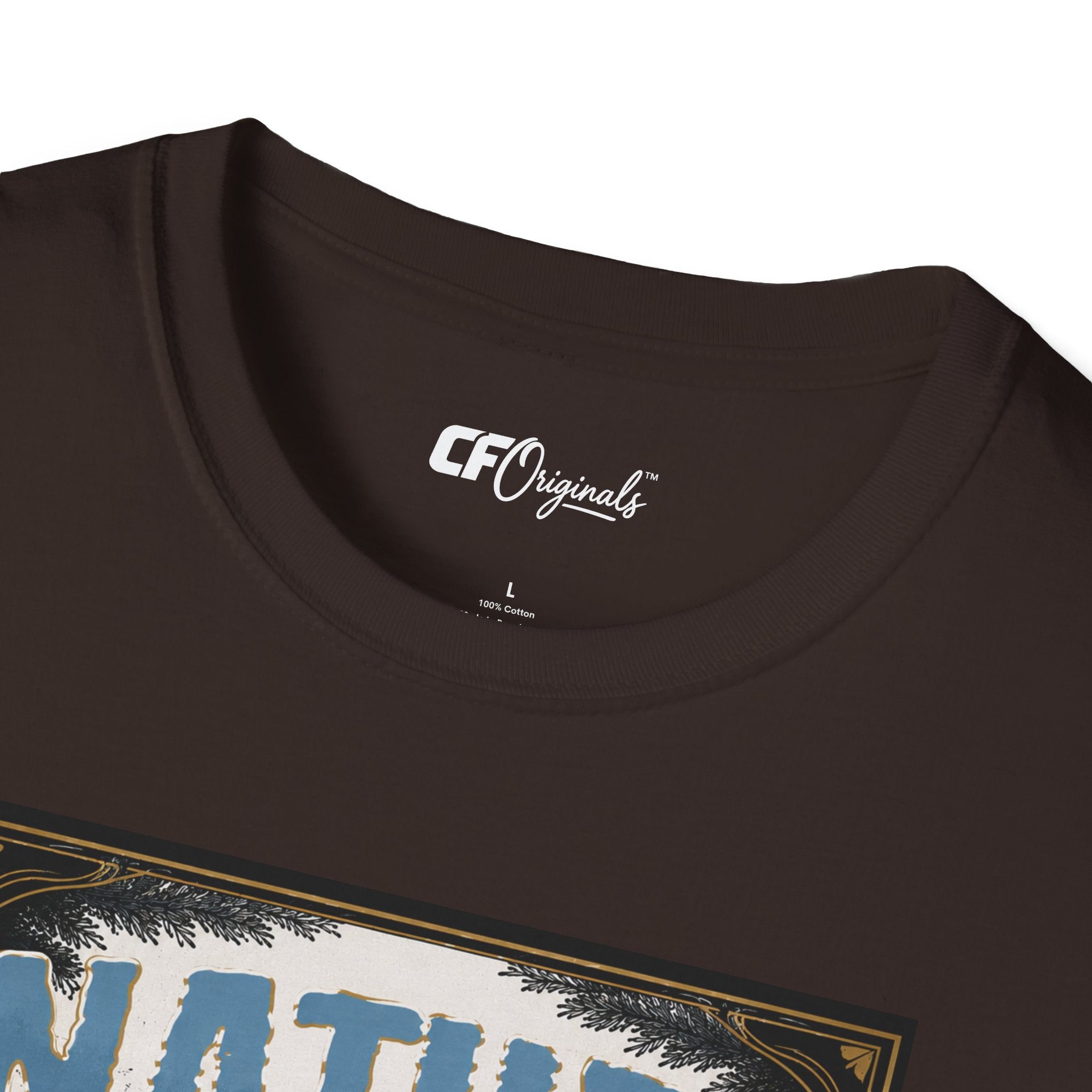 Vintage Mountain Truck T-Shirt — 'Nature' Graphic
