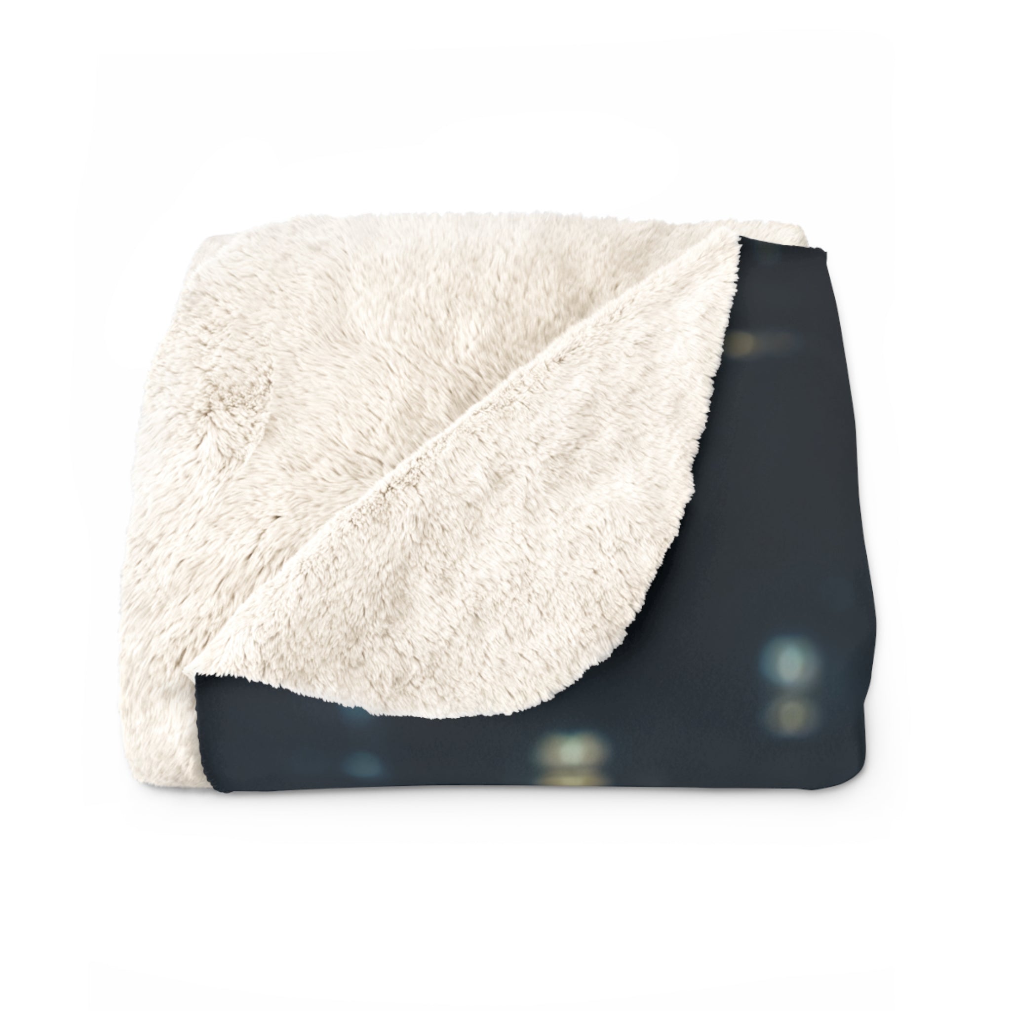 Slammed Sedan Sherpa Blanket — Night City Design