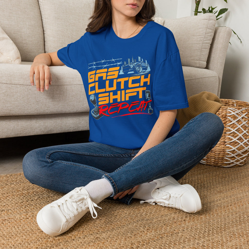 Gas Clutch Shift Tee — Racing Graphic T-Shirt