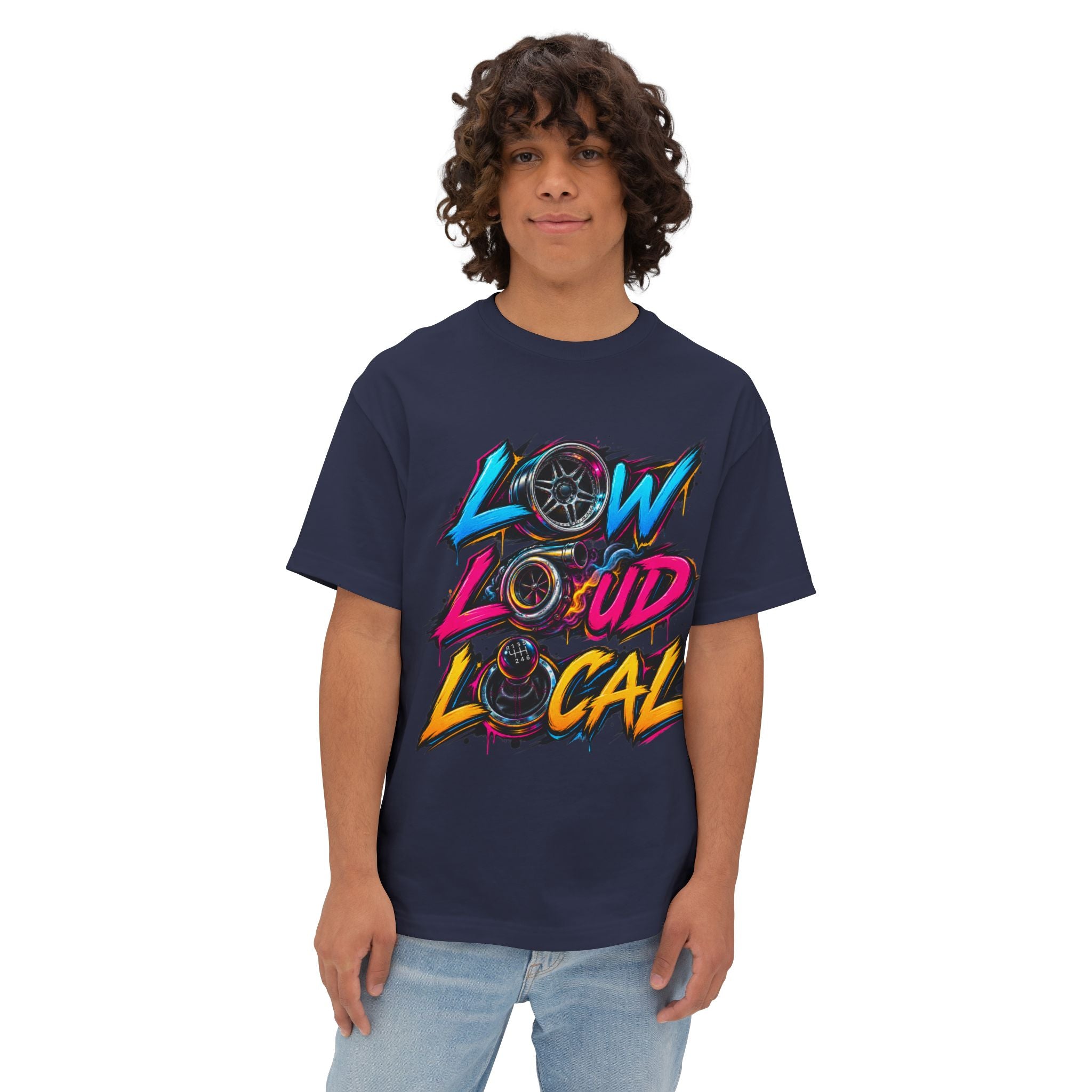 'Low Loud Local' - Car Culture Tee