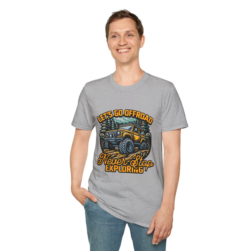 Offroad Adventure T‑Shirt — "Let's Go Offroad" Graphic Tee