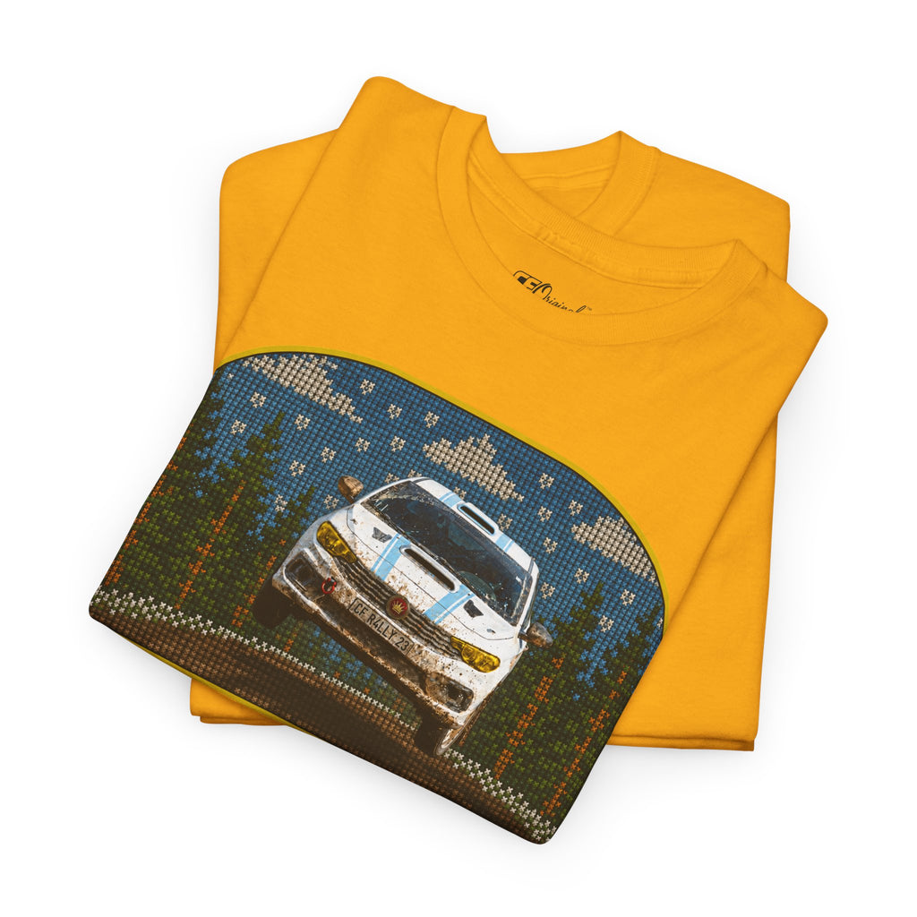 Forest Rally T‑Shirt – 'The Forest Is a Place of Magic' Cross-stitched Style Graphic