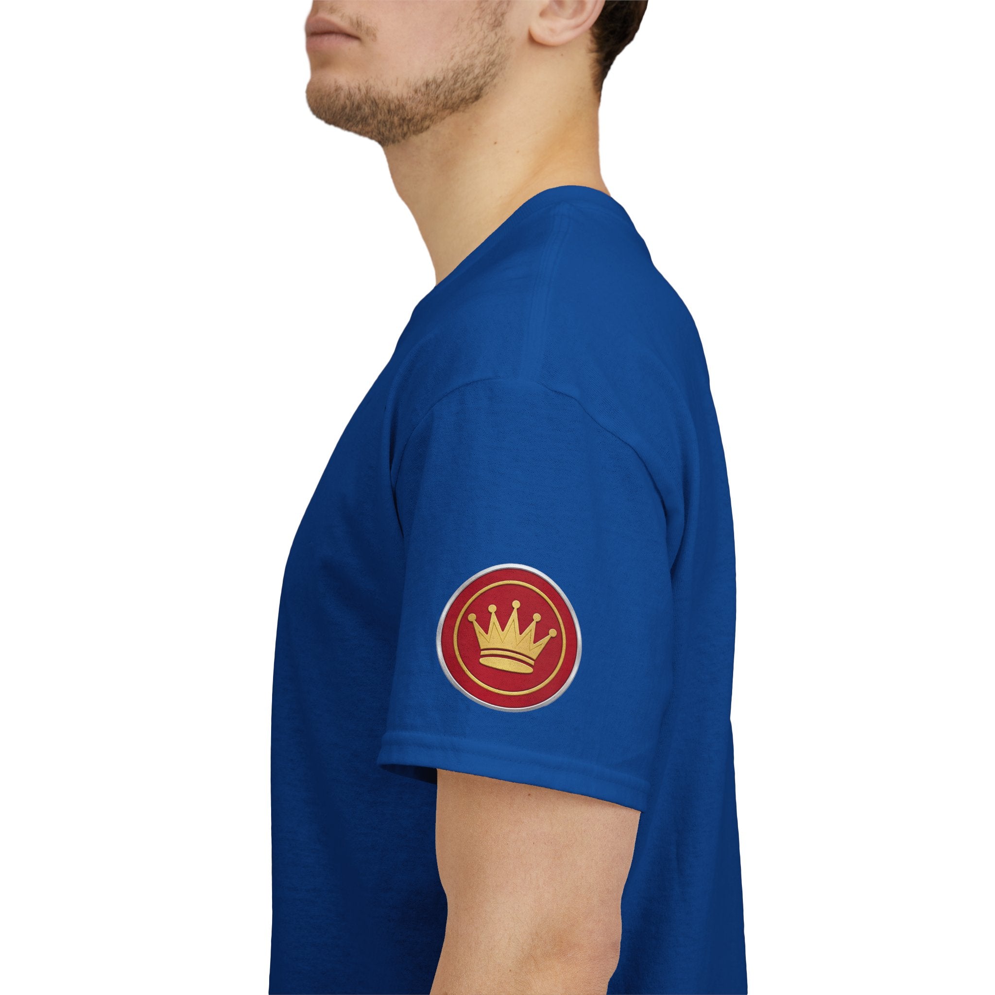 Forest Rally T‑Shirt – 'The Forest Is a Place of Magic' Cross-stitched Style Graphic