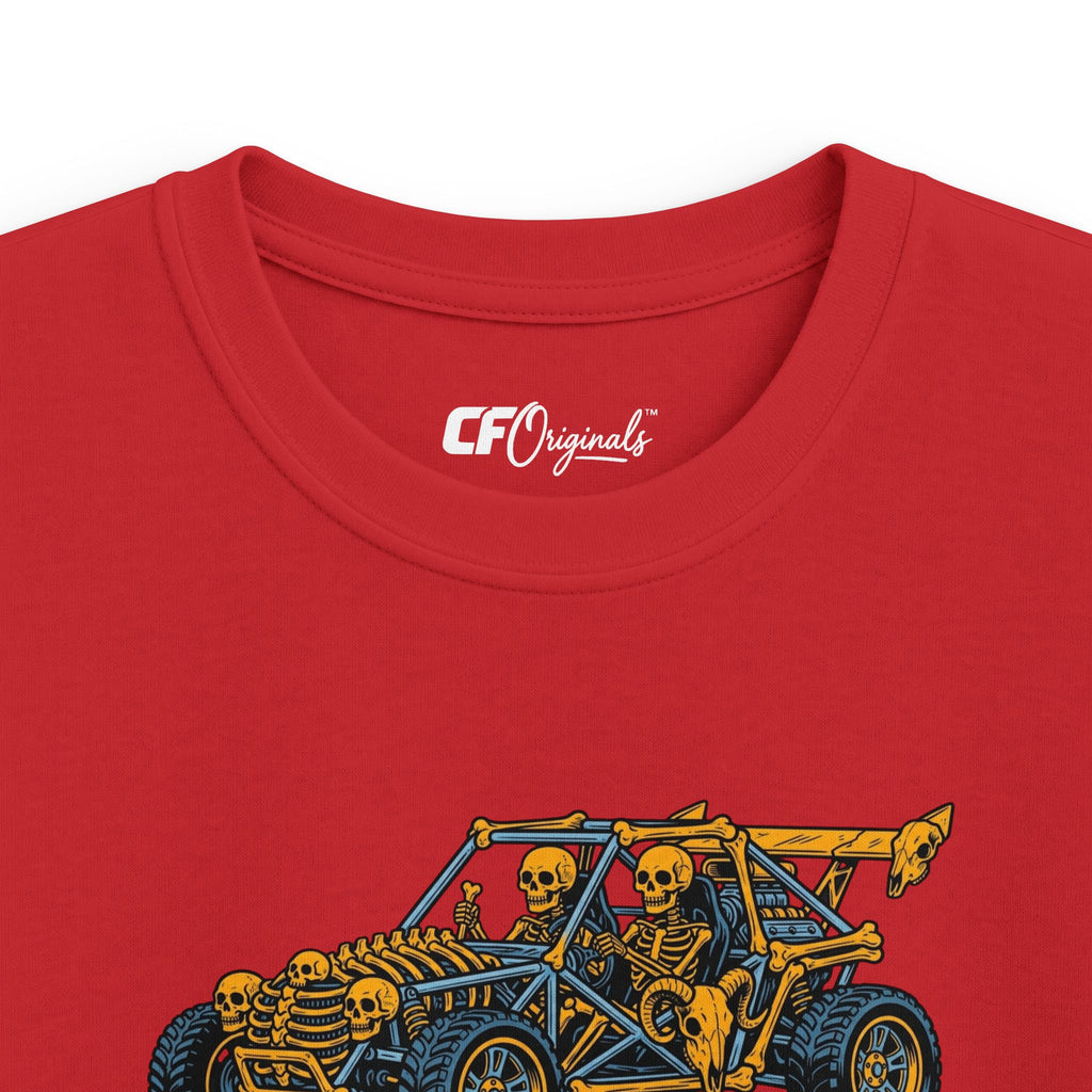 Kids Ribcage Racer Dune Buggy Tee — Off-Road Adventure Graphic Shirt