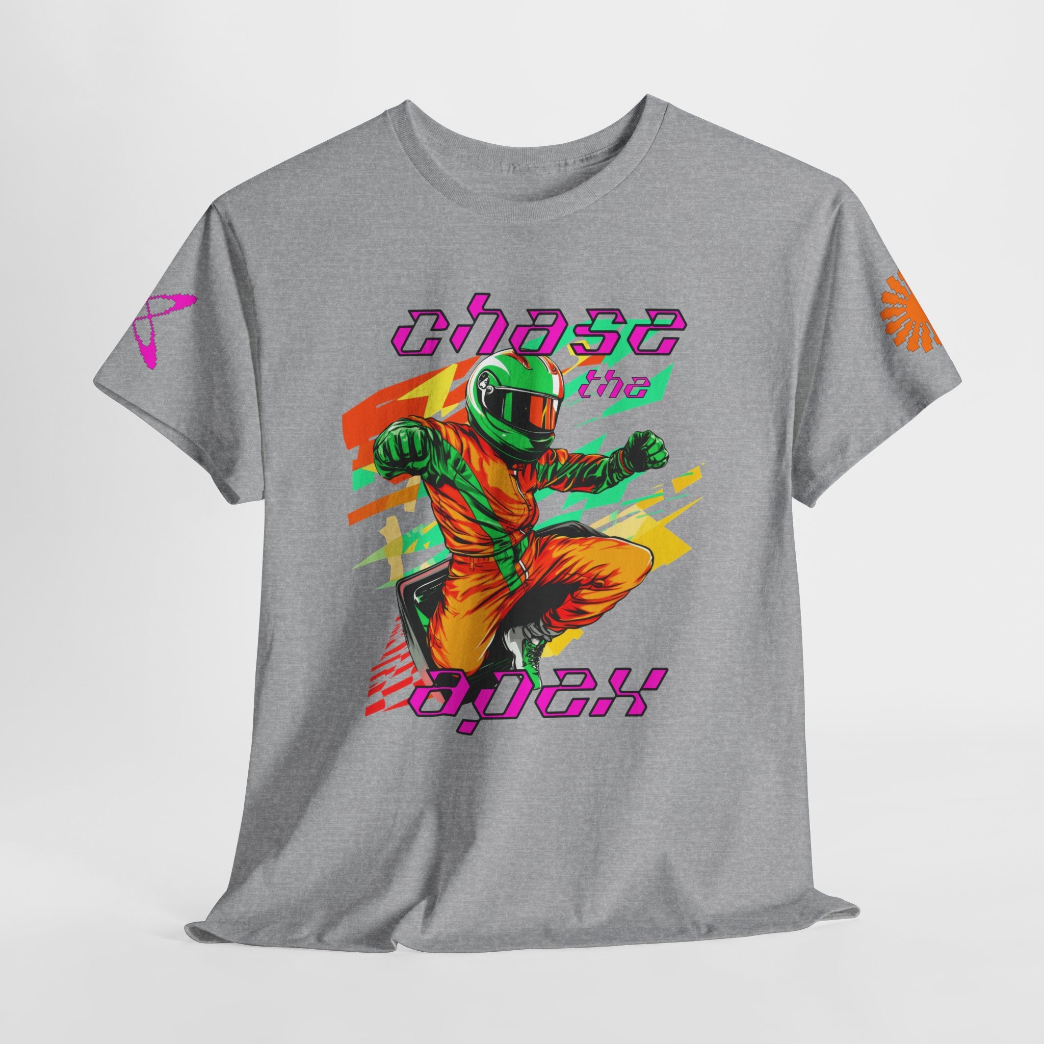 Racing Driver Graphic Tee — "Chase the Apex" Motorsport T‑Shirt