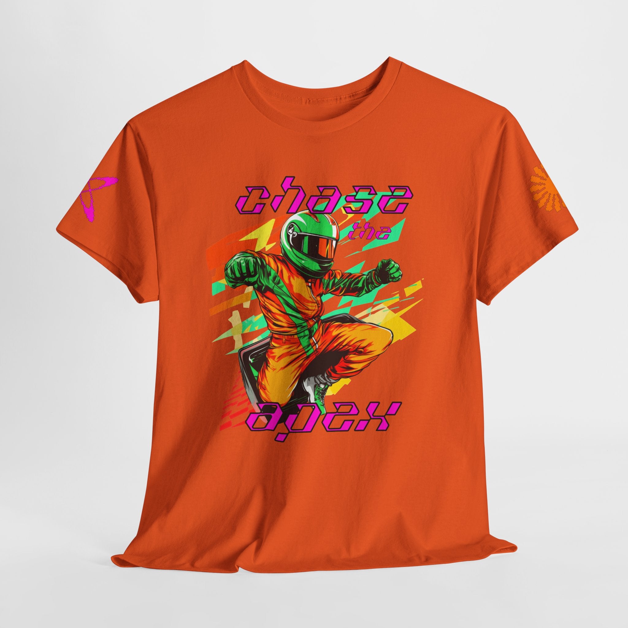 Racing Driver Graphic Tee — "Chase the Apex" Motorsport T‑Shirt