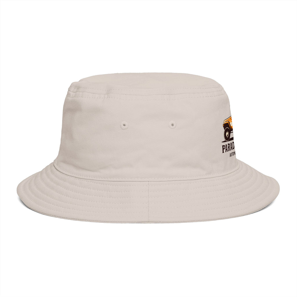 Paradise Beach Surf Buggy Bucket Hat — Vintage Beach Vacation Sun Hat