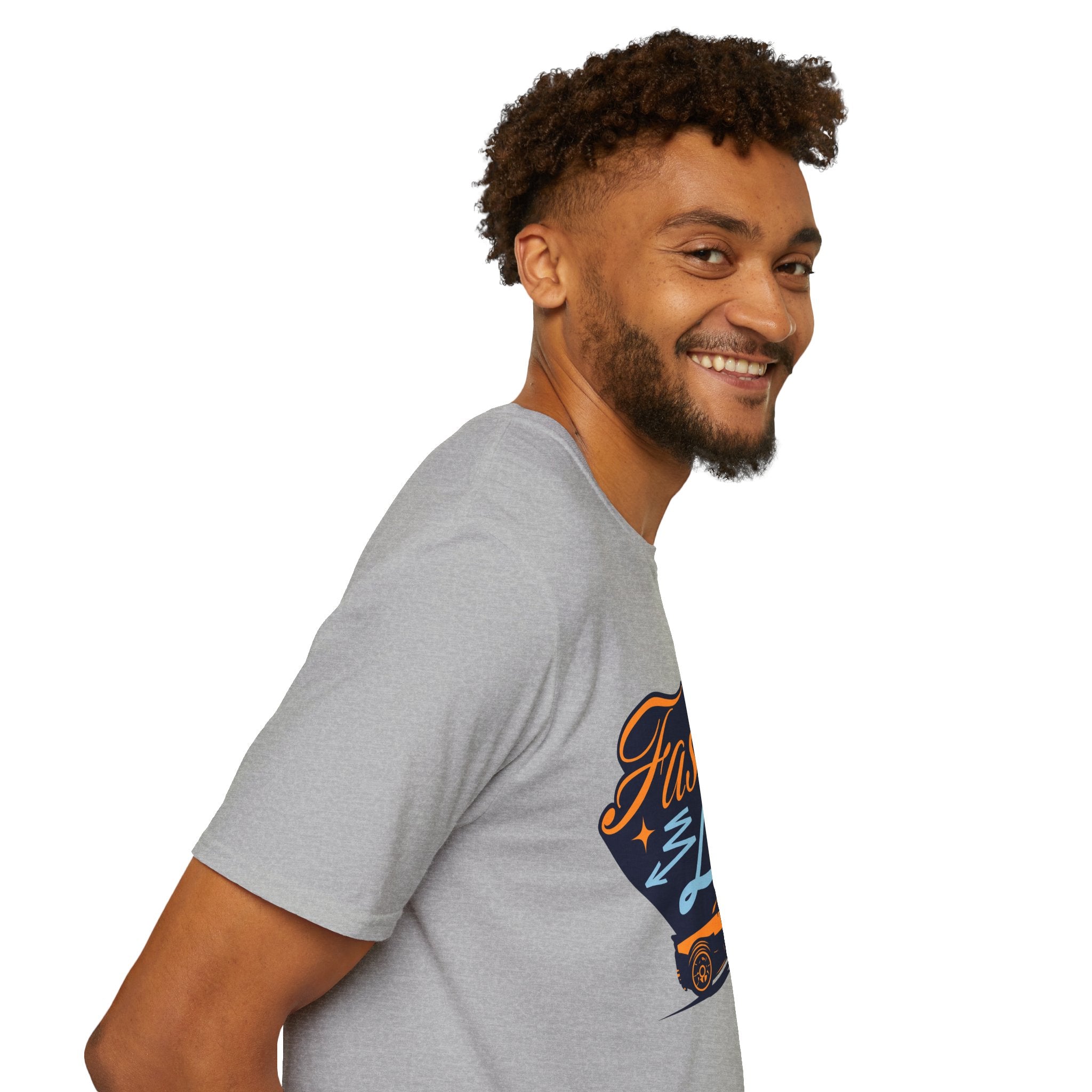 Fast Lane T-Shirt — Retro Racing Car Graphic Tee