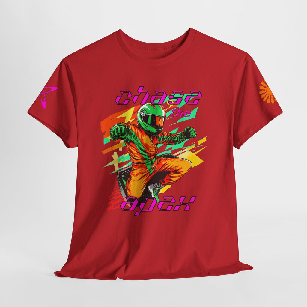 Racing Driver Graphic Tee — "Chase the Apex" Motorsport T‑Shirt