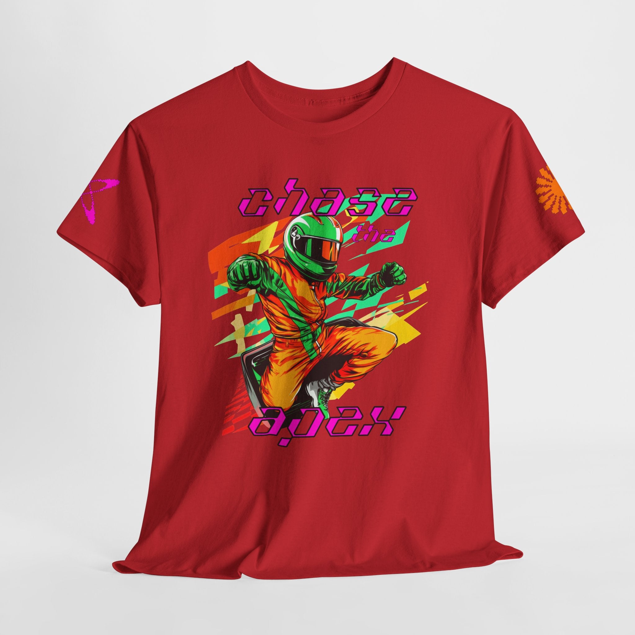 Racing Driver Graphic Tee — "Chase the Apex" Motorsport T‑Shirt