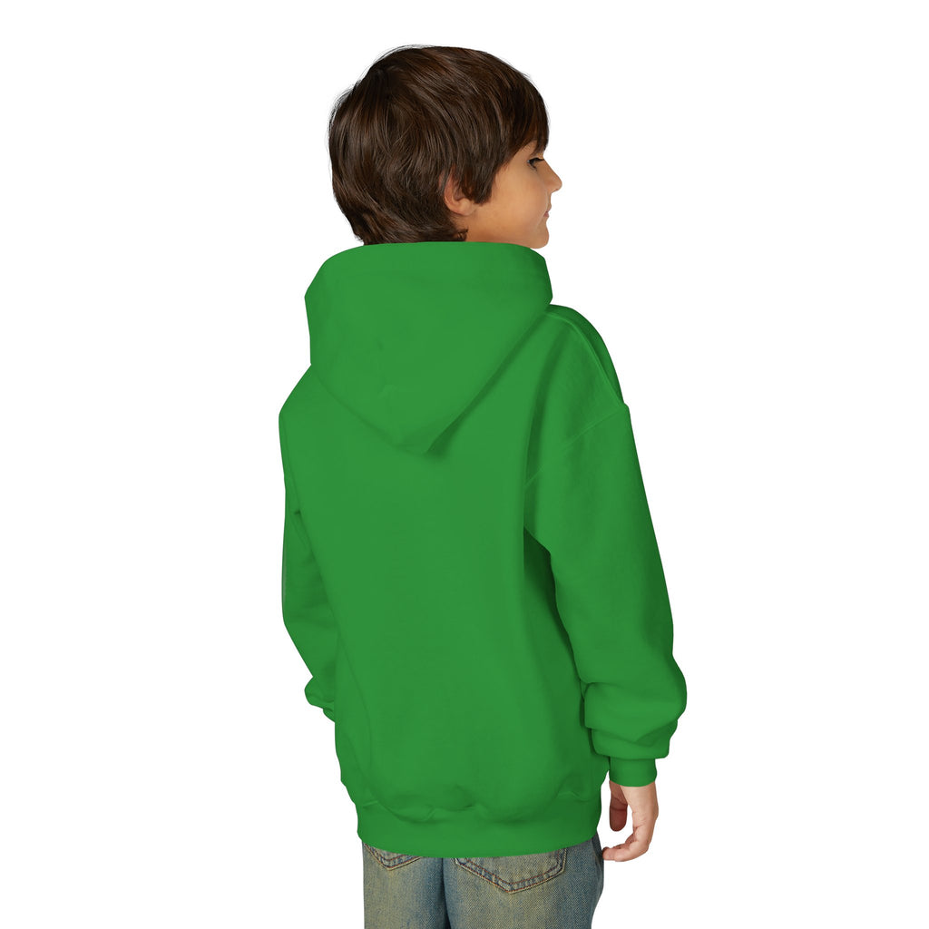 Youth Hoodie - Moose Truck Mountain Adventure Graphic