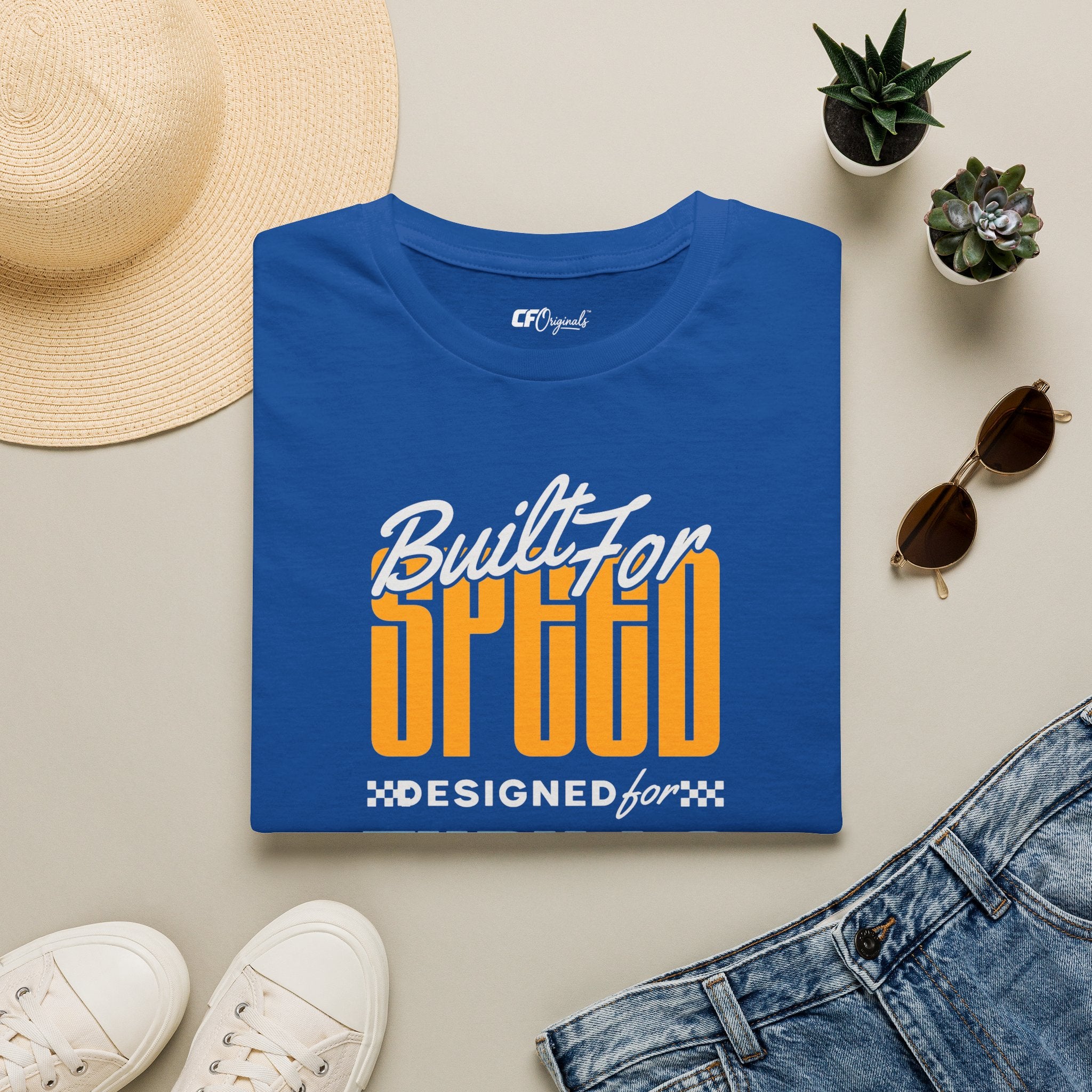 Built for Speed T-Shirt — Racing Car Graphic Tee