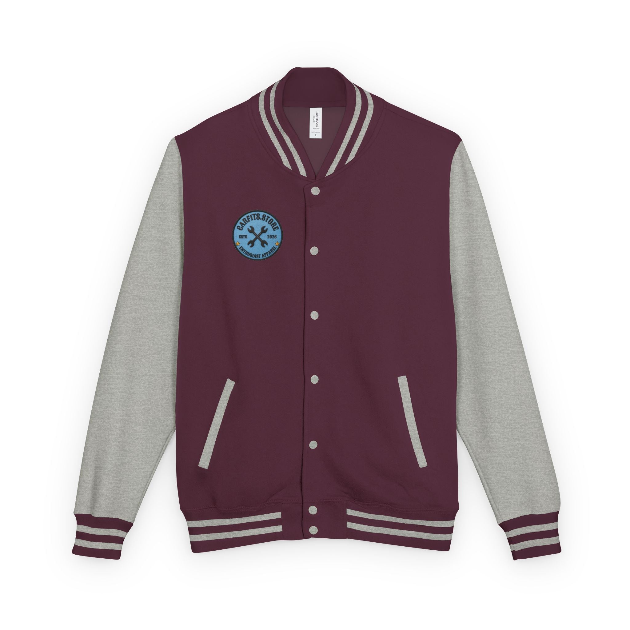 Mane Line Auto Lion Crest Letterman Jacket