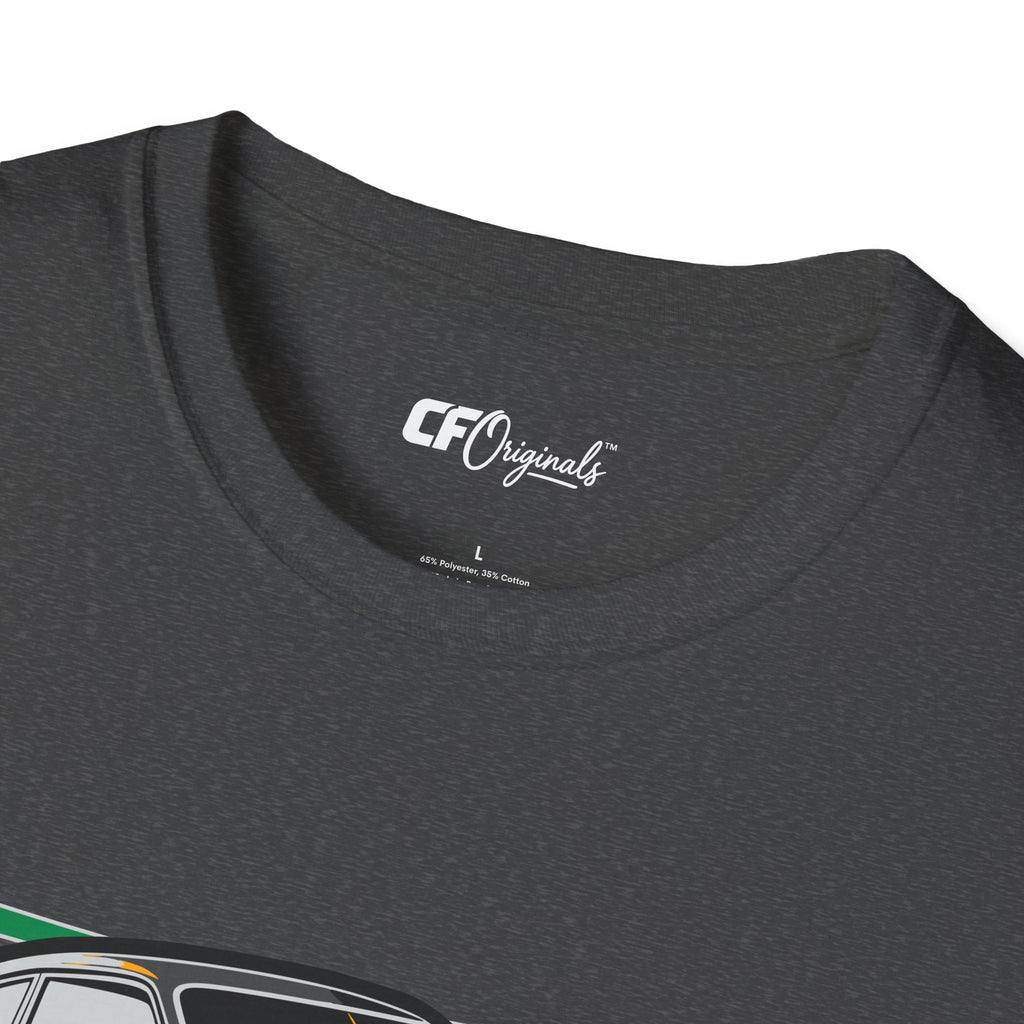 Classic Muscle Car T-Shirt — Retro 'Sleepless' Graphic Tee