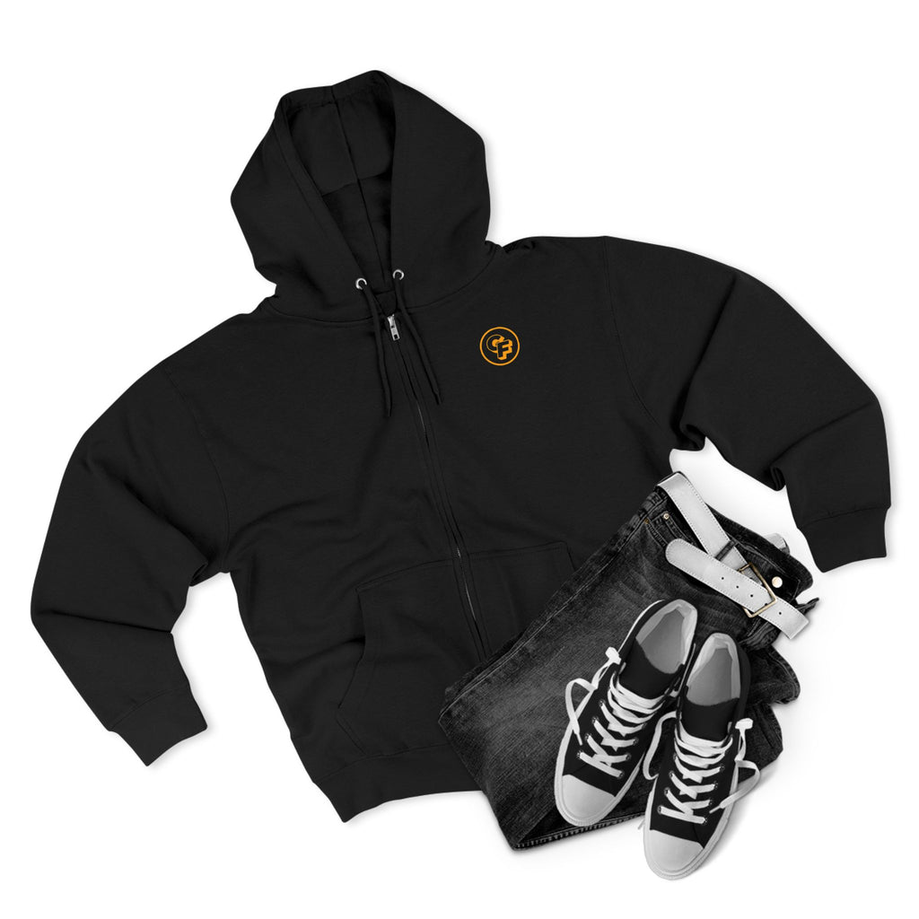 Zip Hoodie — Gas Clutch Shift Racing Zip-Up Hoodie