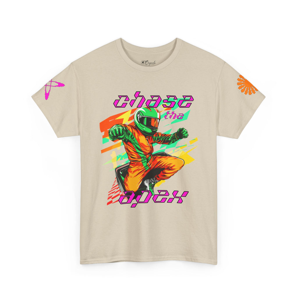 Racing Driver Graphic Tee — "Chase the Apex" Motorsport T‑Shirt