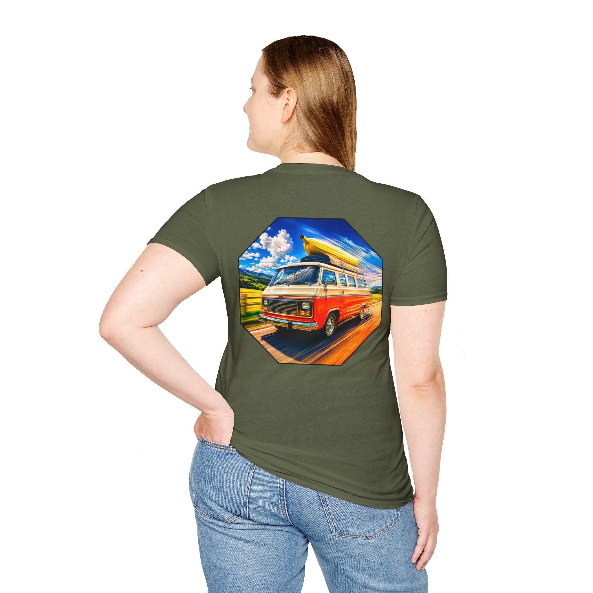 Retro Camper Van T-Shirt — Vintage Travel Tee