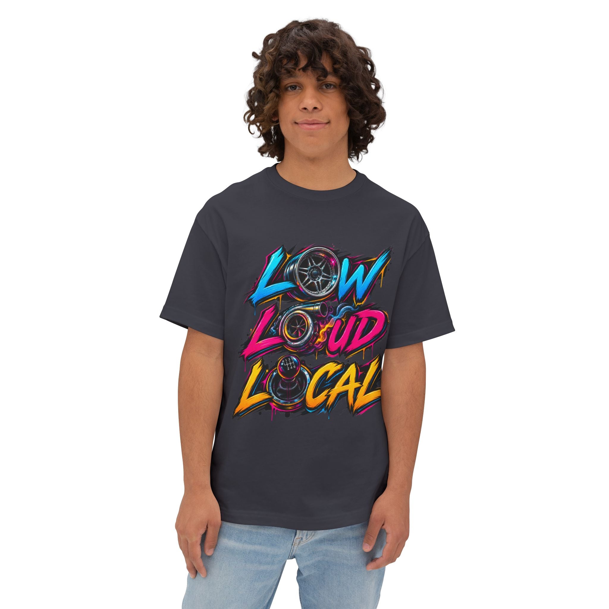 'Low Loud Local' - Car Culture Tee